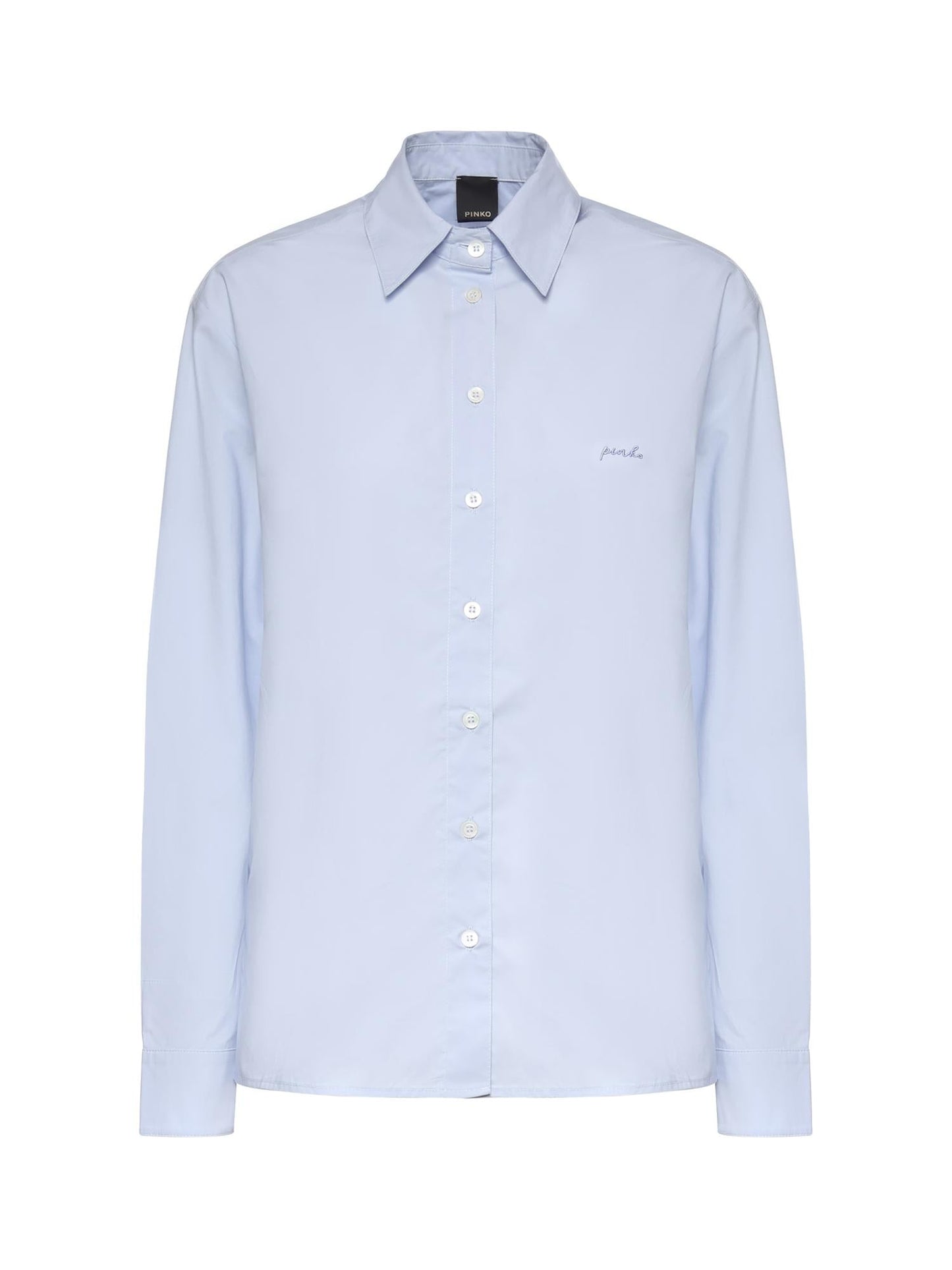 Camicia boxy in popeline