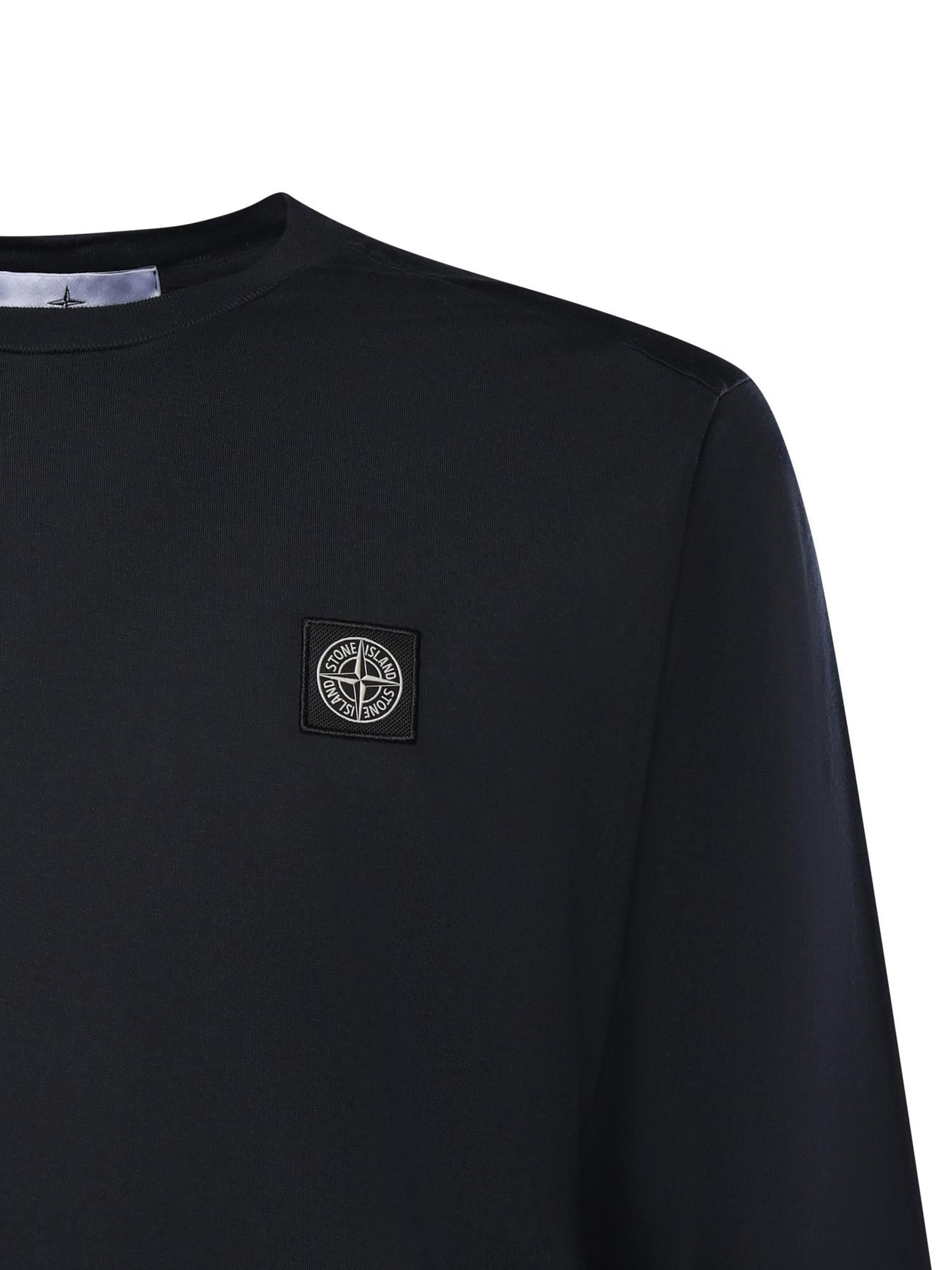 T-shirt con patch Compass in jersey di cotone