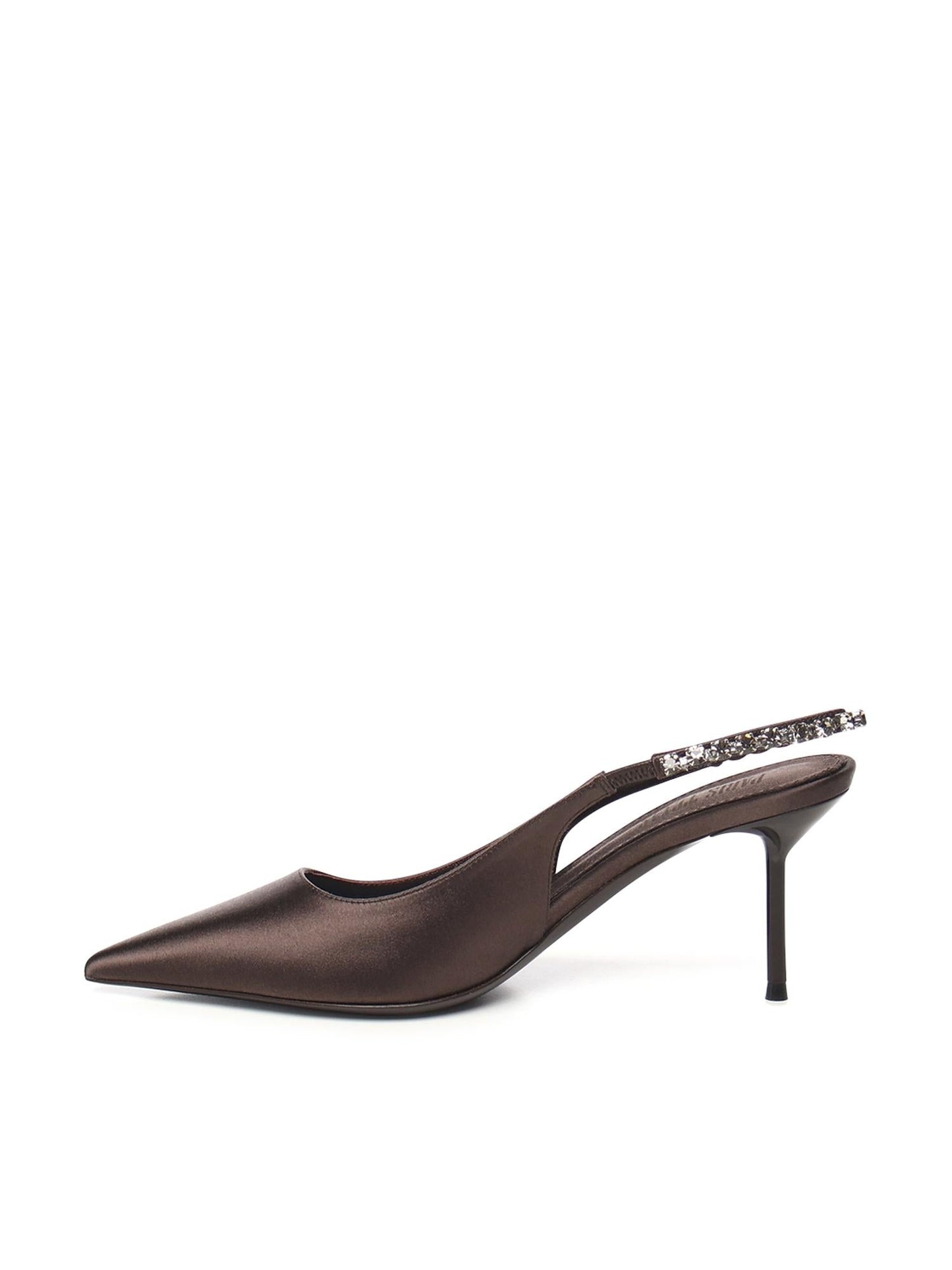 Slingback Lidia in raso