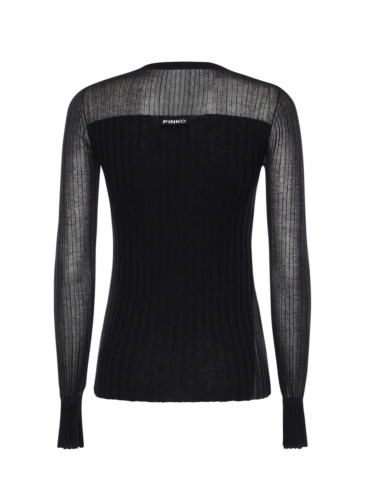 Cardigan in maglia leggera a coste
