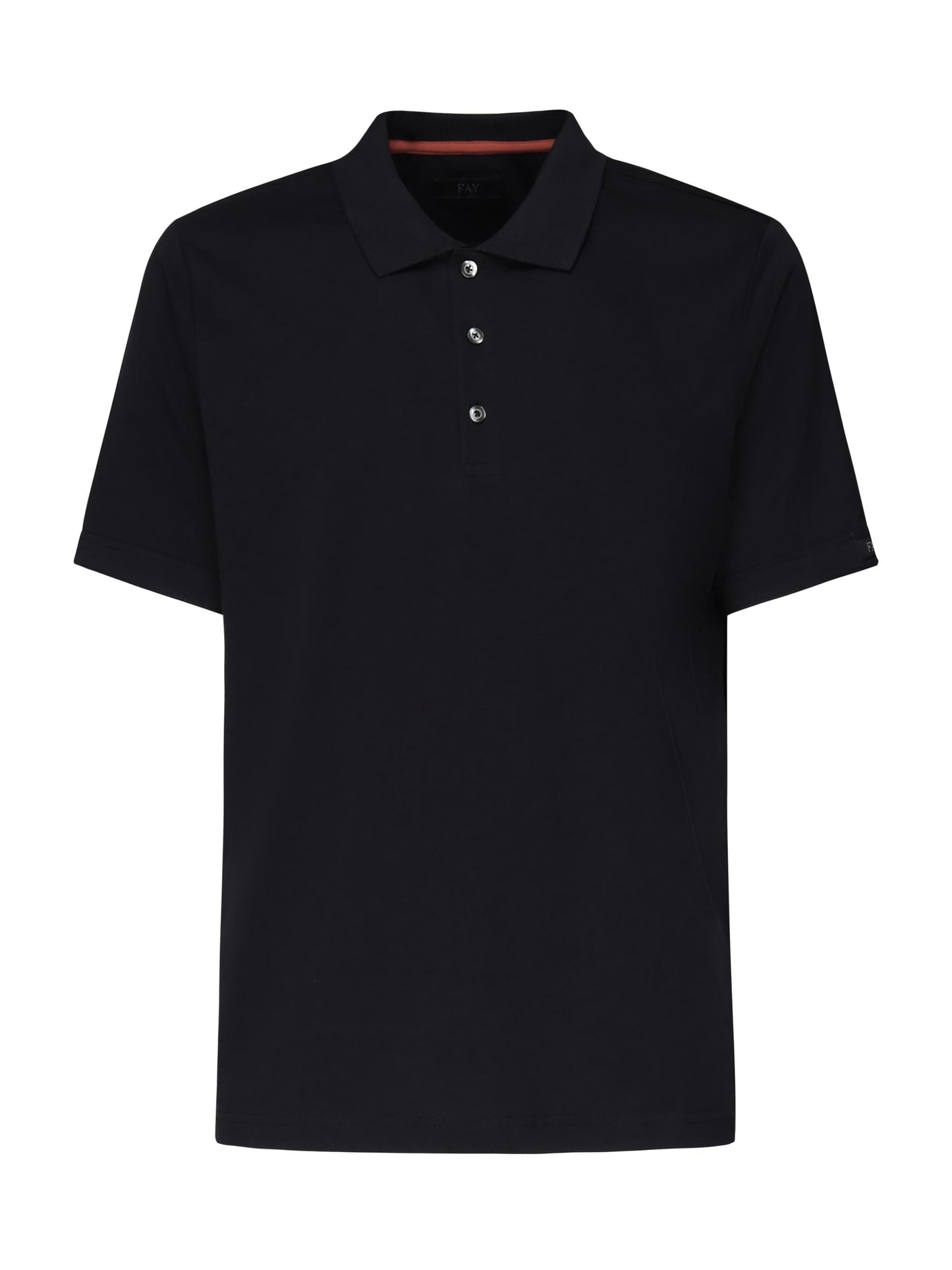 Polo in cotone con logo
