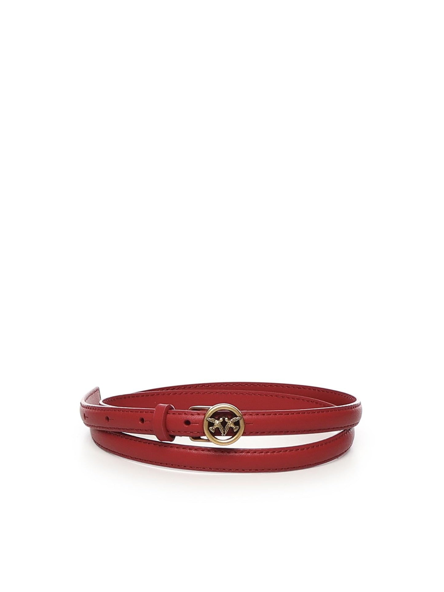 Cintura sottile in pelle