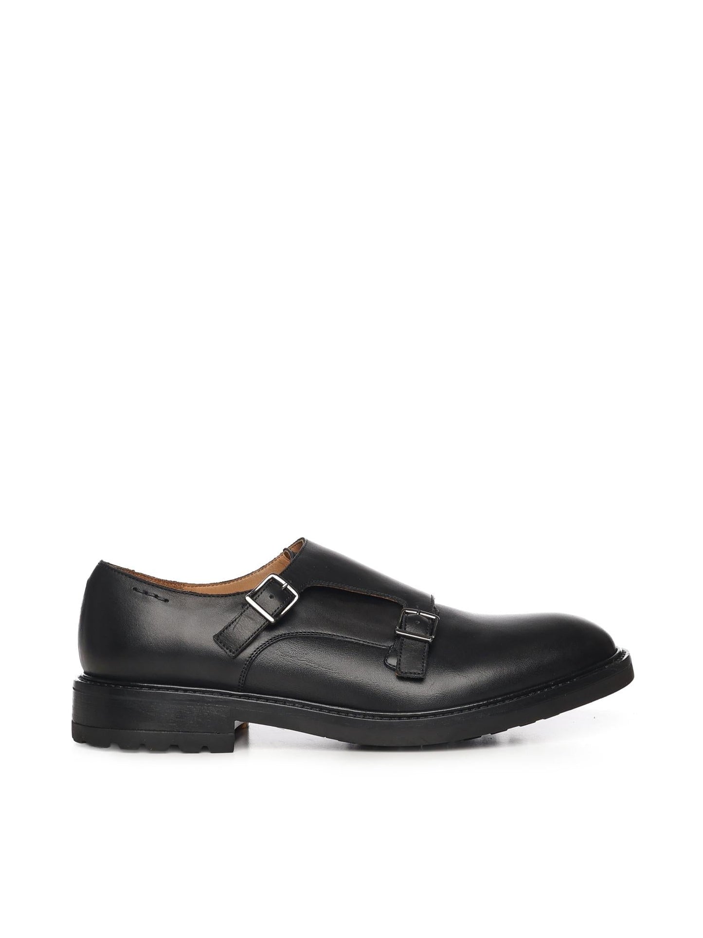 Scarpe Monk strap in pelle