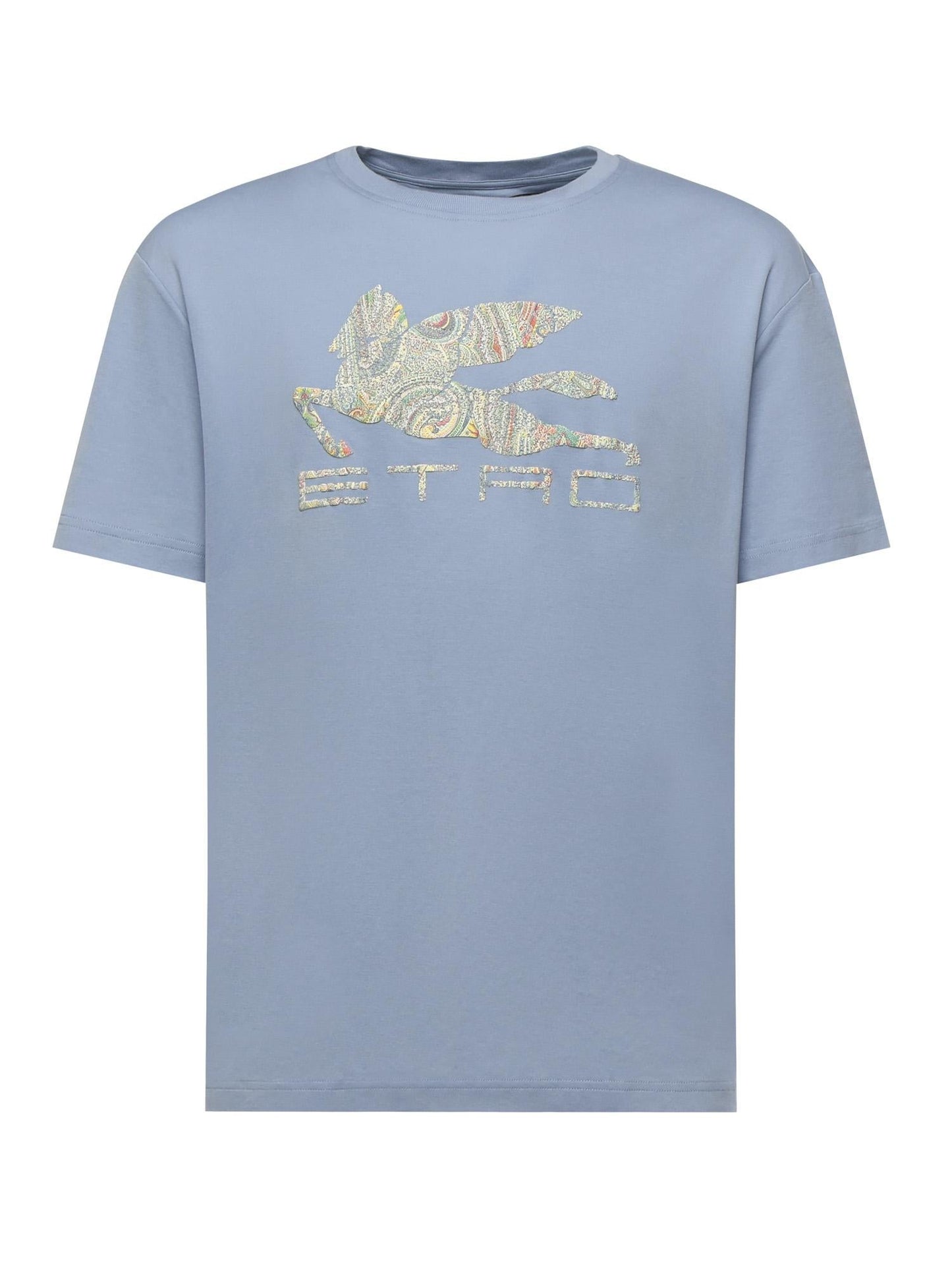 T-shirt in cotone con stampa logo