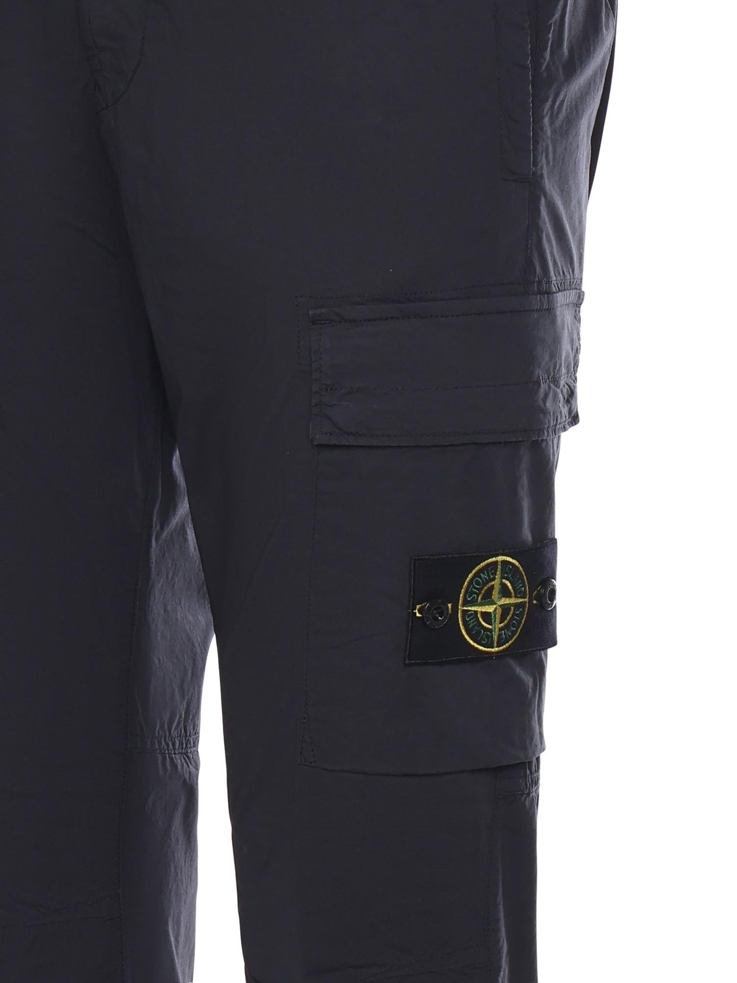 Pantalone cargo in tela di cotone