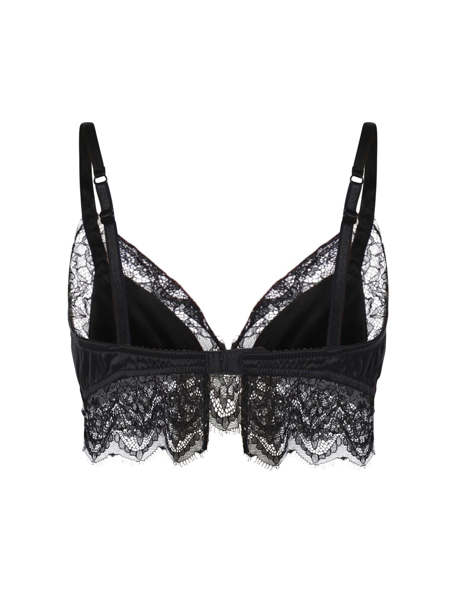 Reggiseno bralette soft cup in raso di seta
