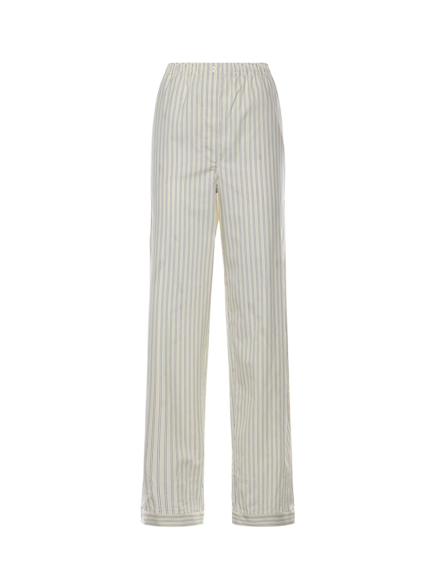 Pantaloni pigiama in popeline riga