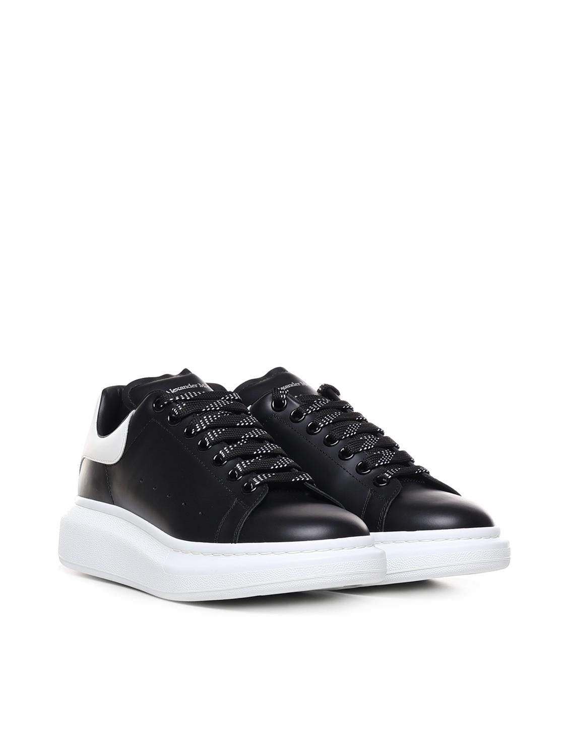 Sneakers oversize in pelle