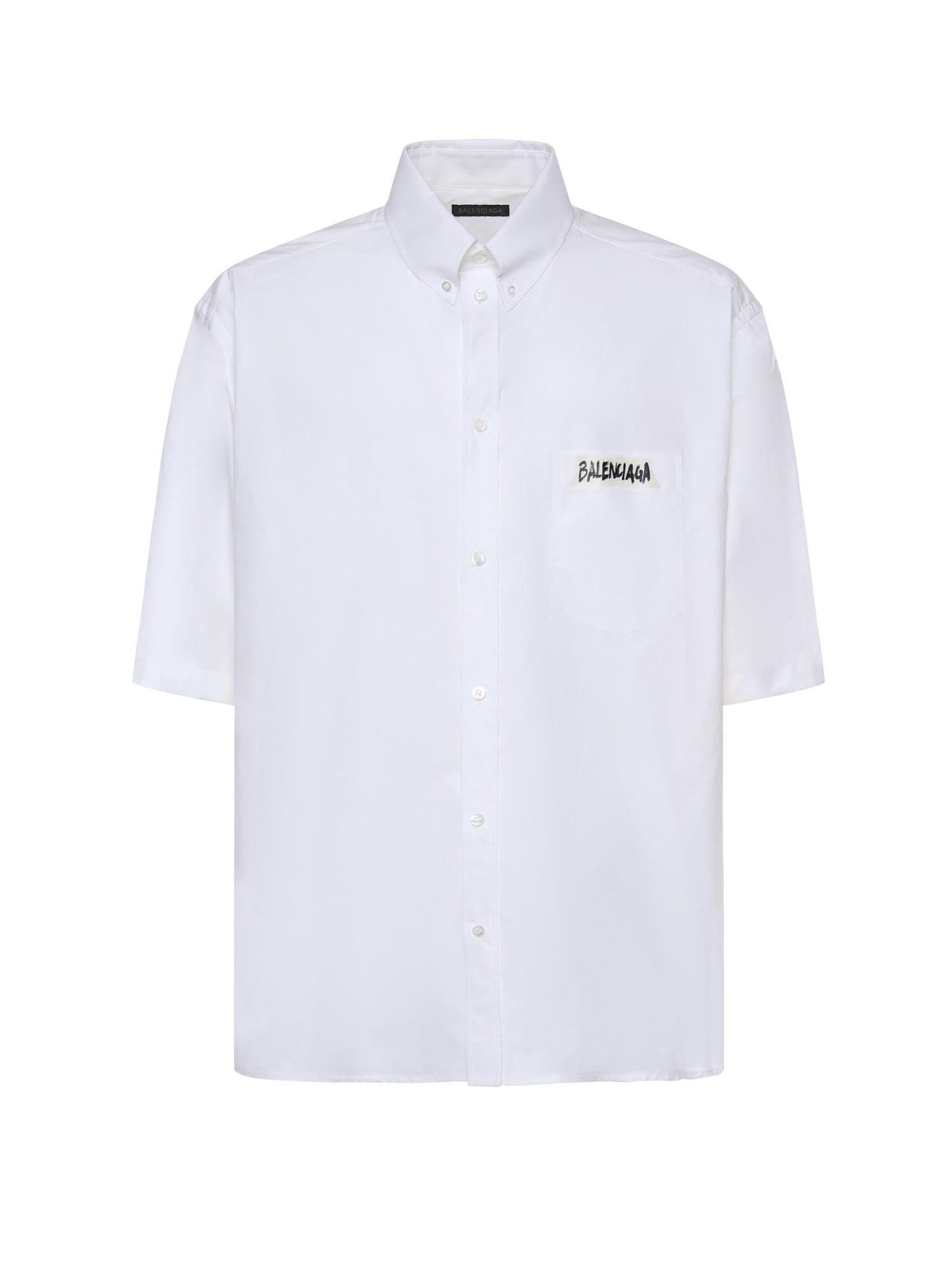 Camicia Masking Tape in popeline di cotone