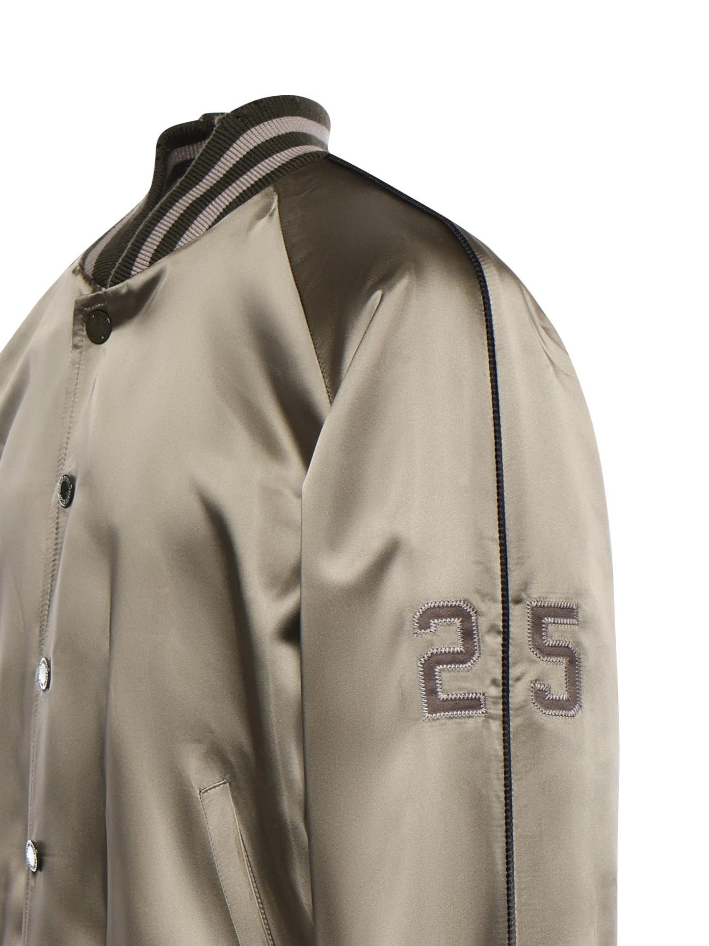 Bomber in satin