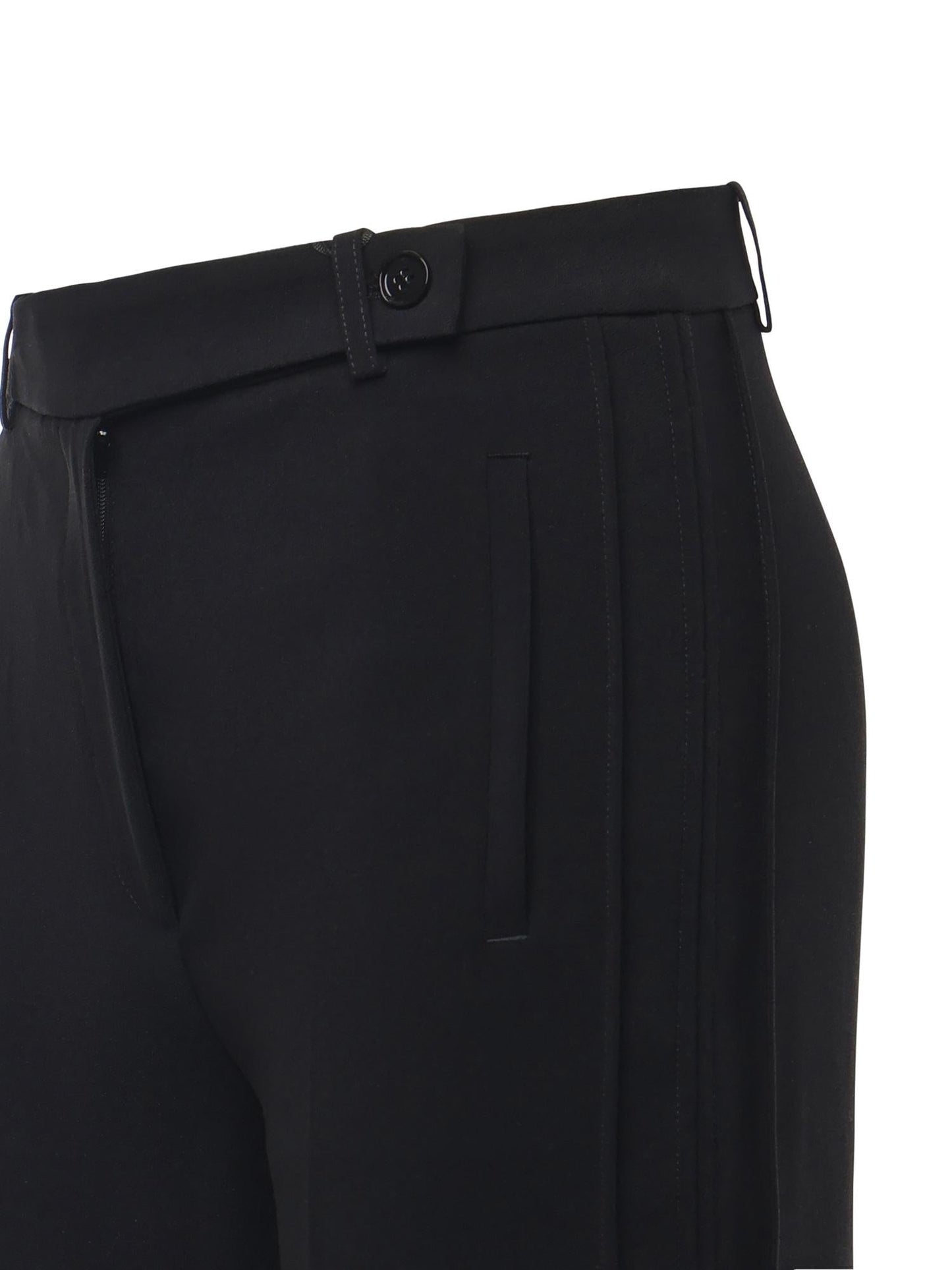 Pantaloni dritti stile sartoriale