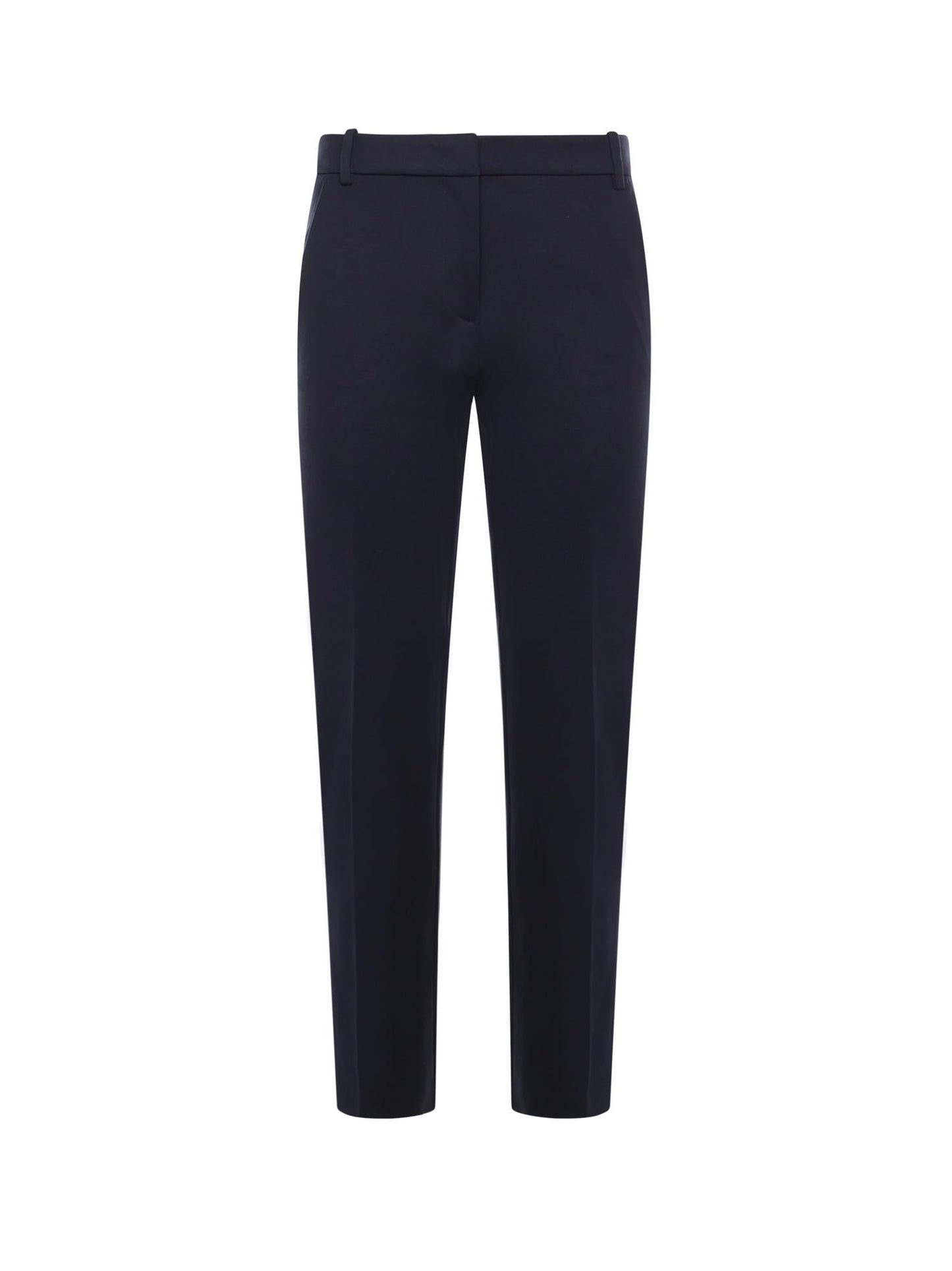 Pantaloni a sigaretta con piega stirata