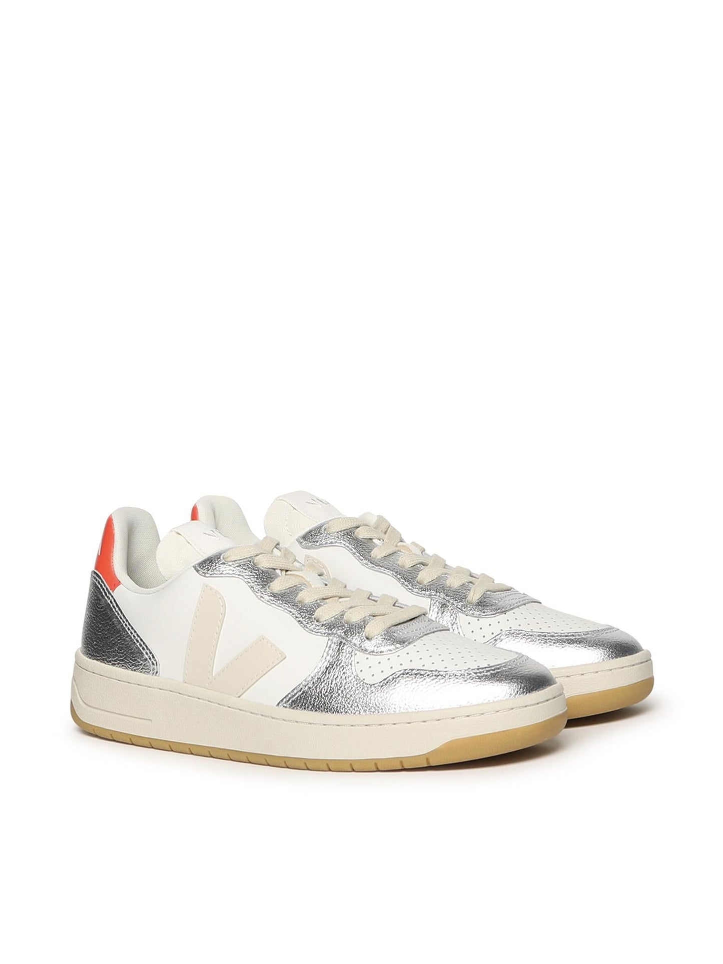 Sneakers V-10 in pelle