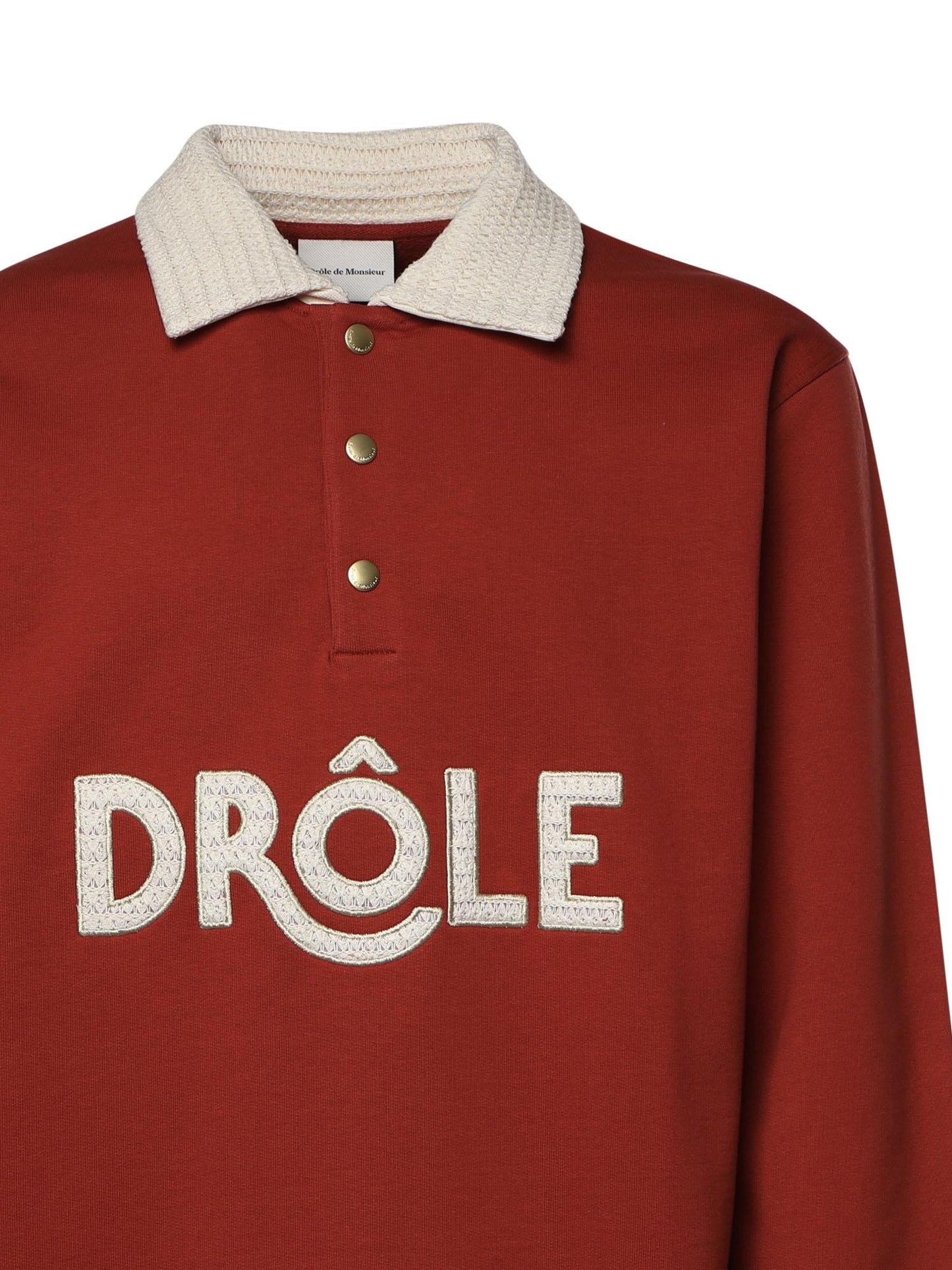 Polo in cotone con logo