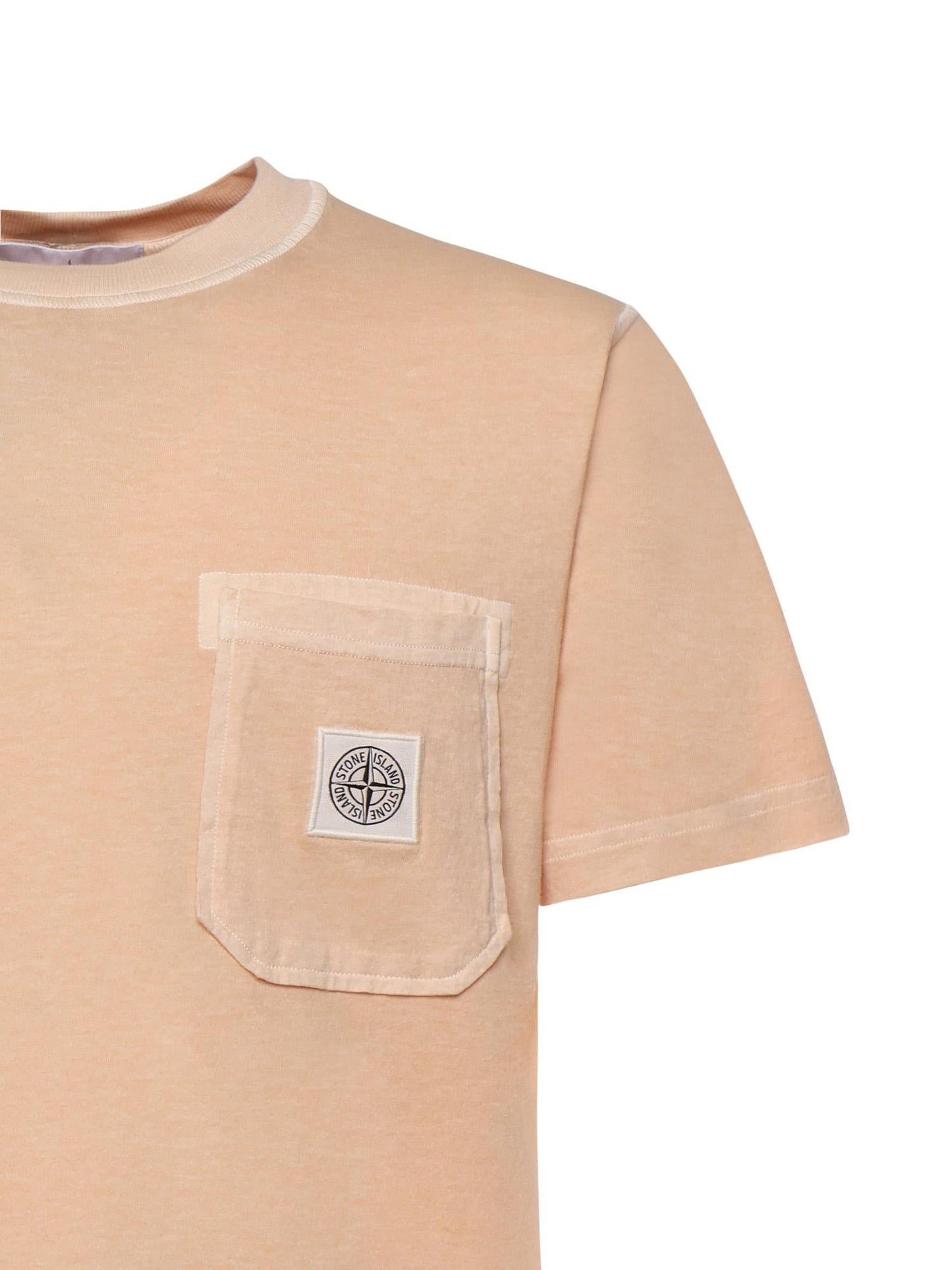 T-shirt con patch Compass