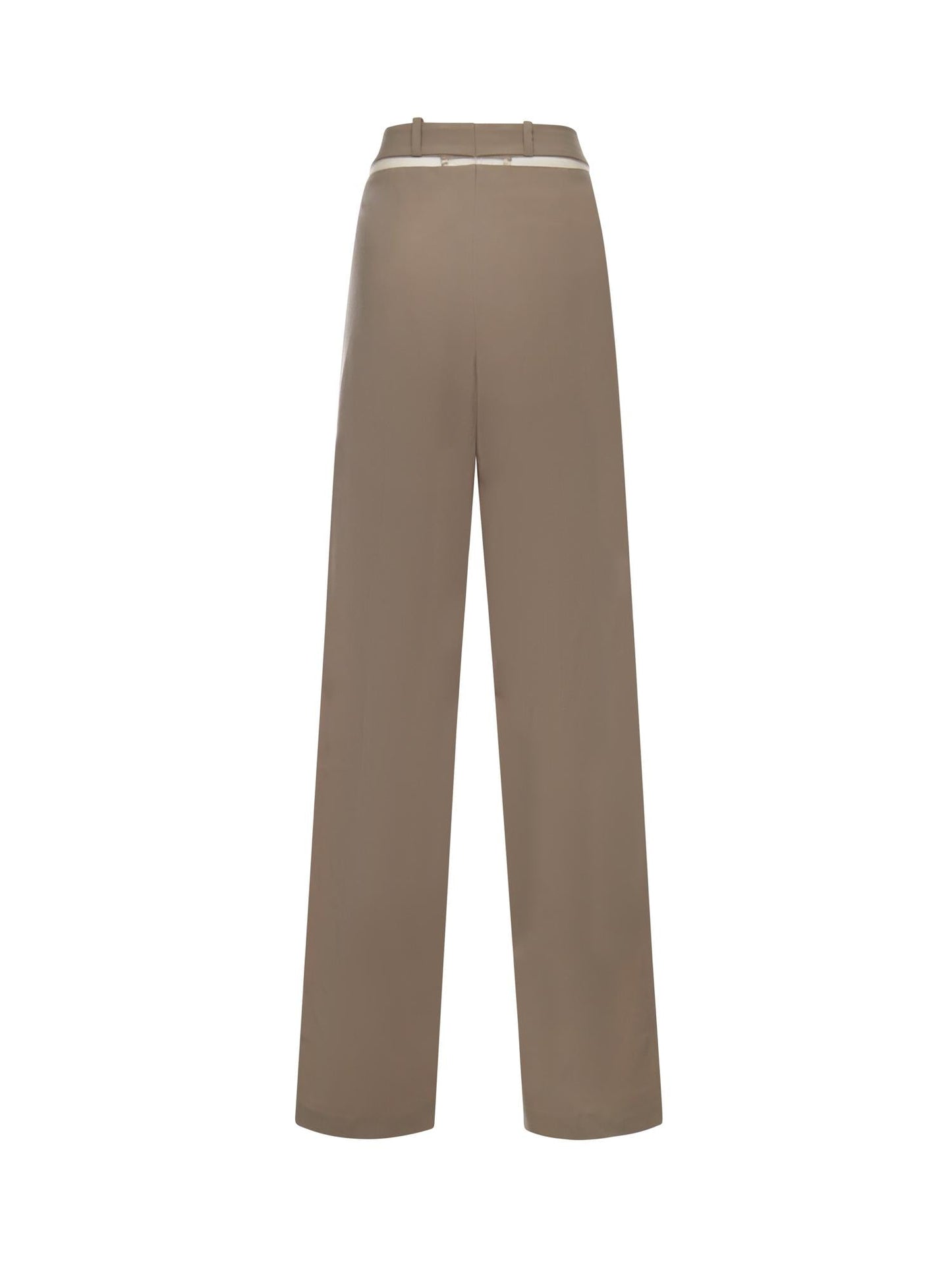 Pantaloni sartoriali a gamba larga