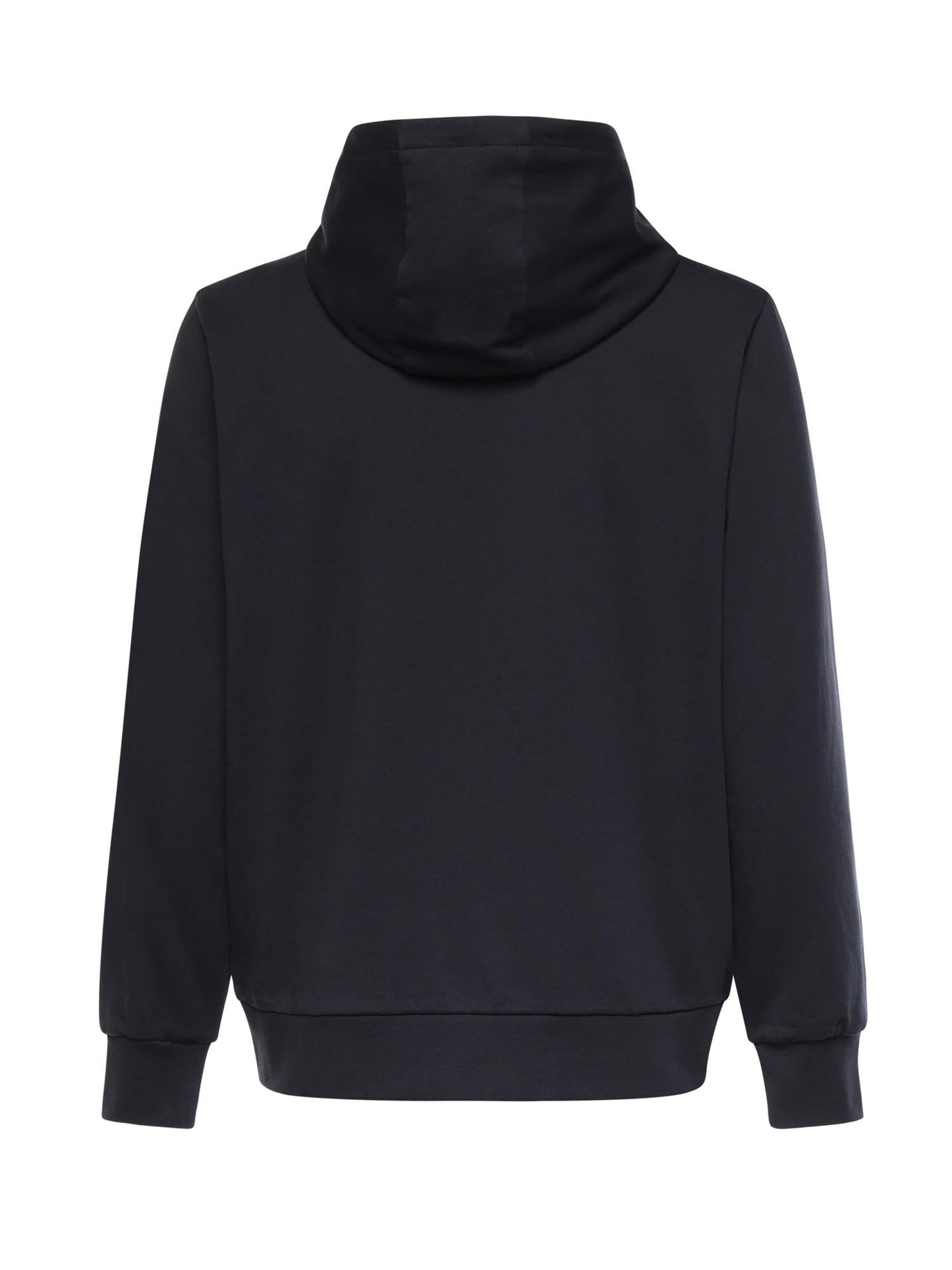 Felpa in cotone con logo