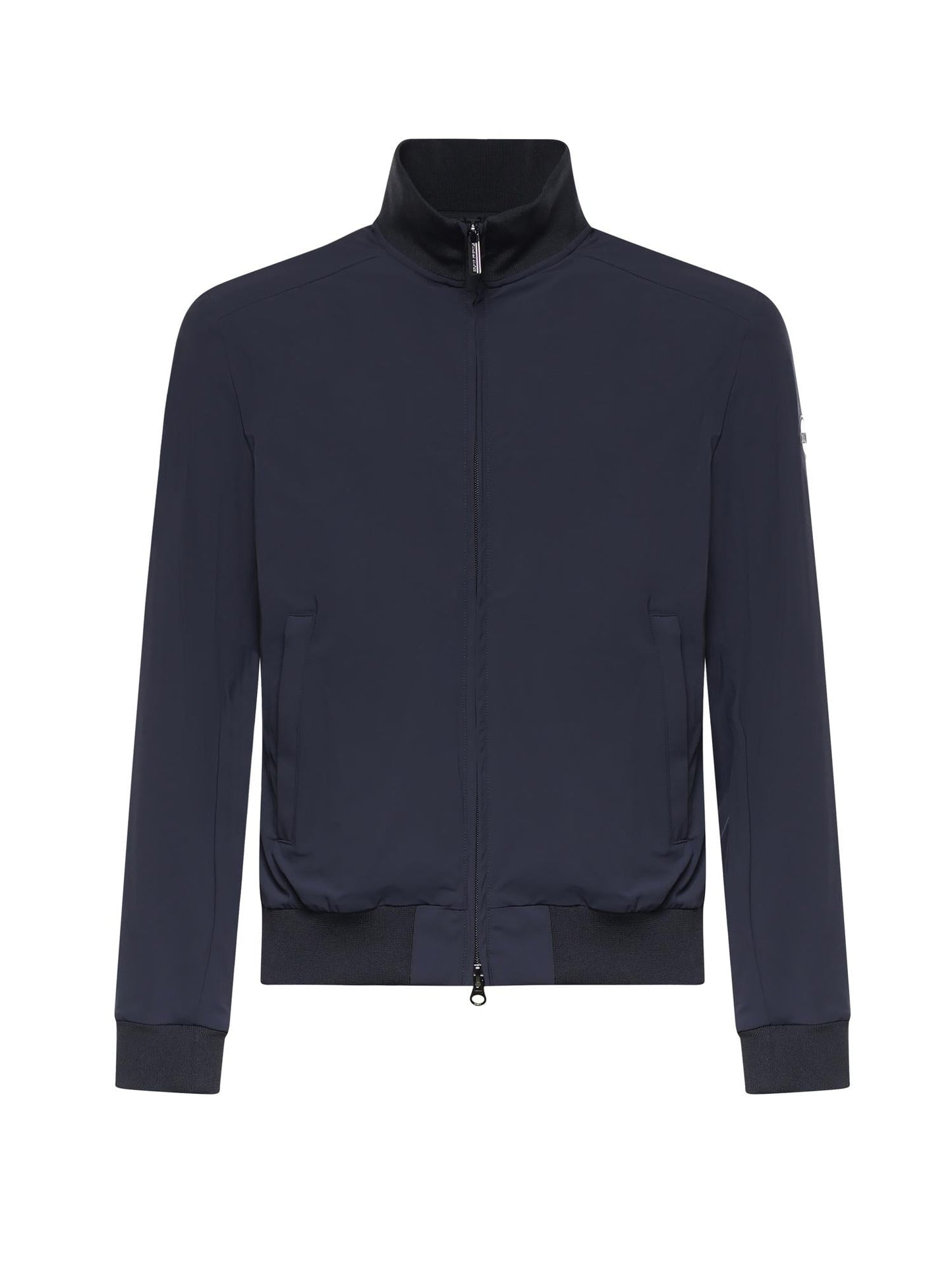 Giacca stretch con logo