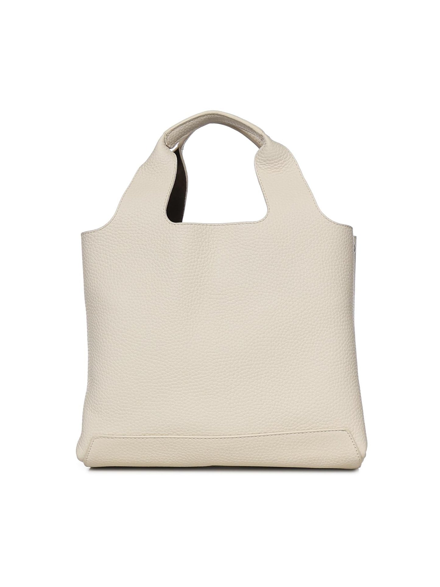 Borsa shopping piccola in pelle