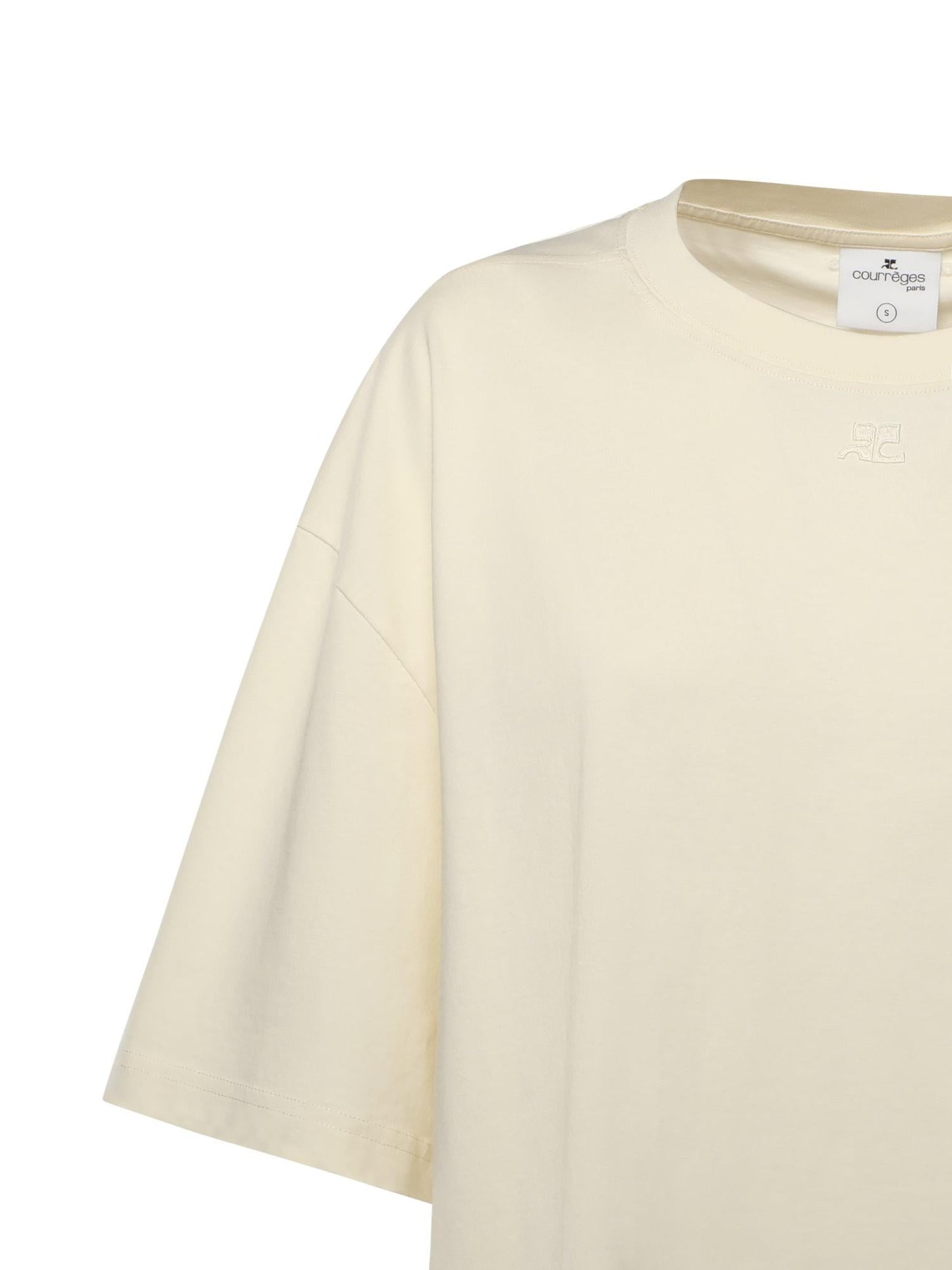 T-shirt in cotone con logo