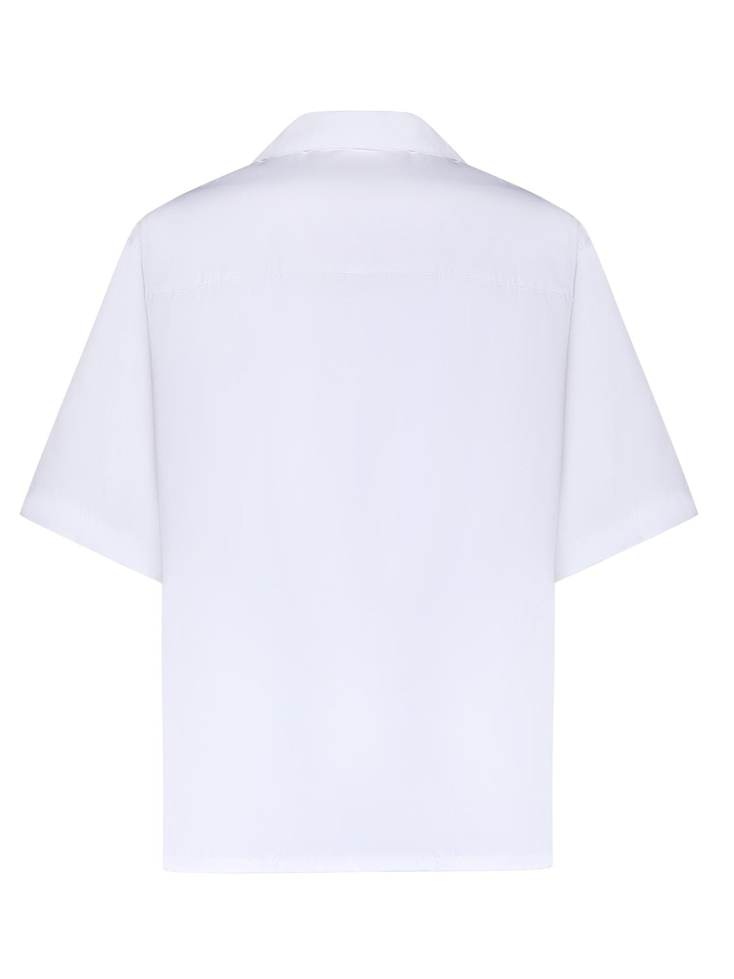 Camicia in cotone con logo