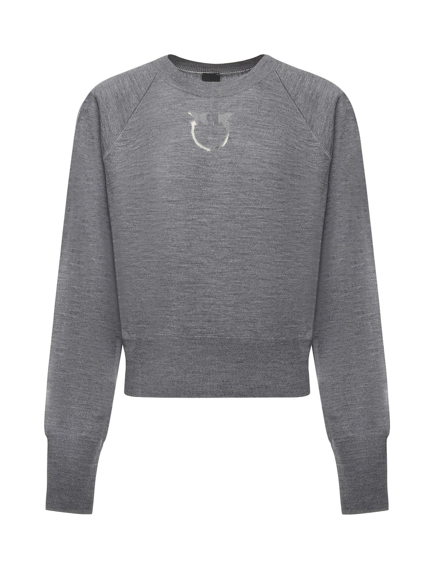 Maglia con logo in lana