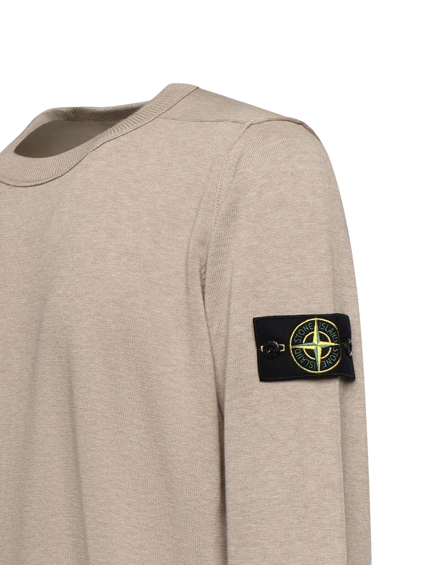 Maglione in cotone con logo