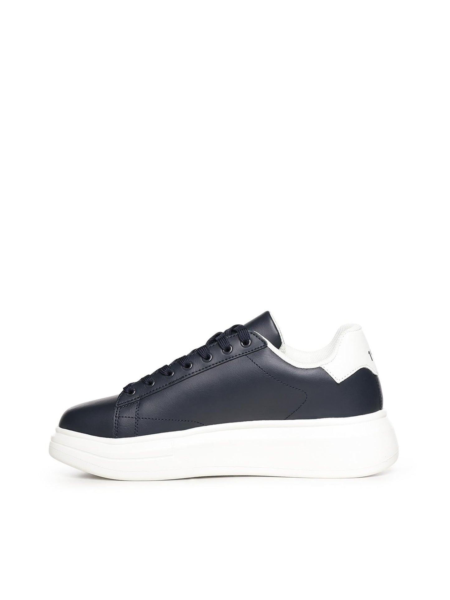 Sneakers platform con logo
