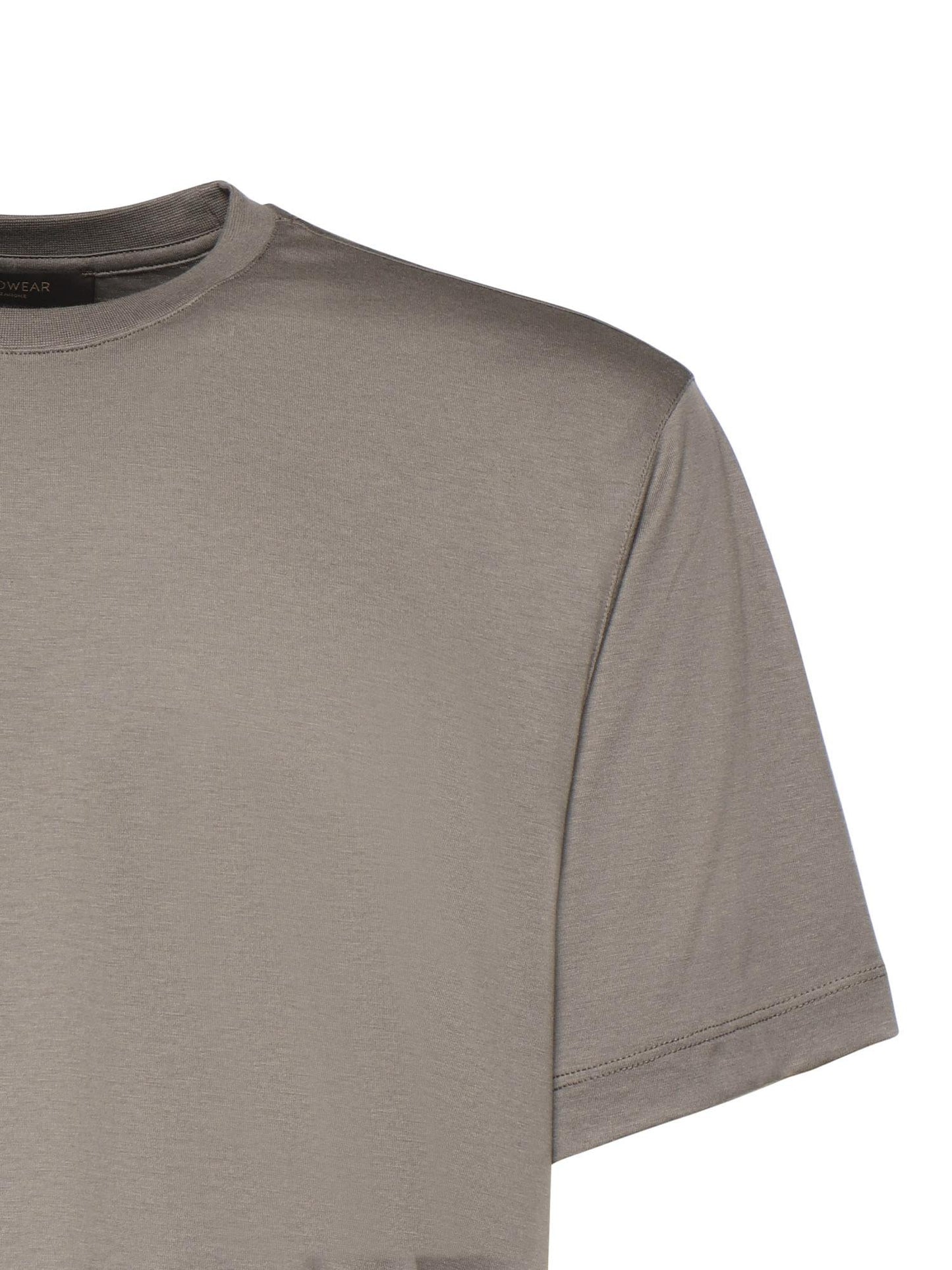T-shirt in cotone e seta