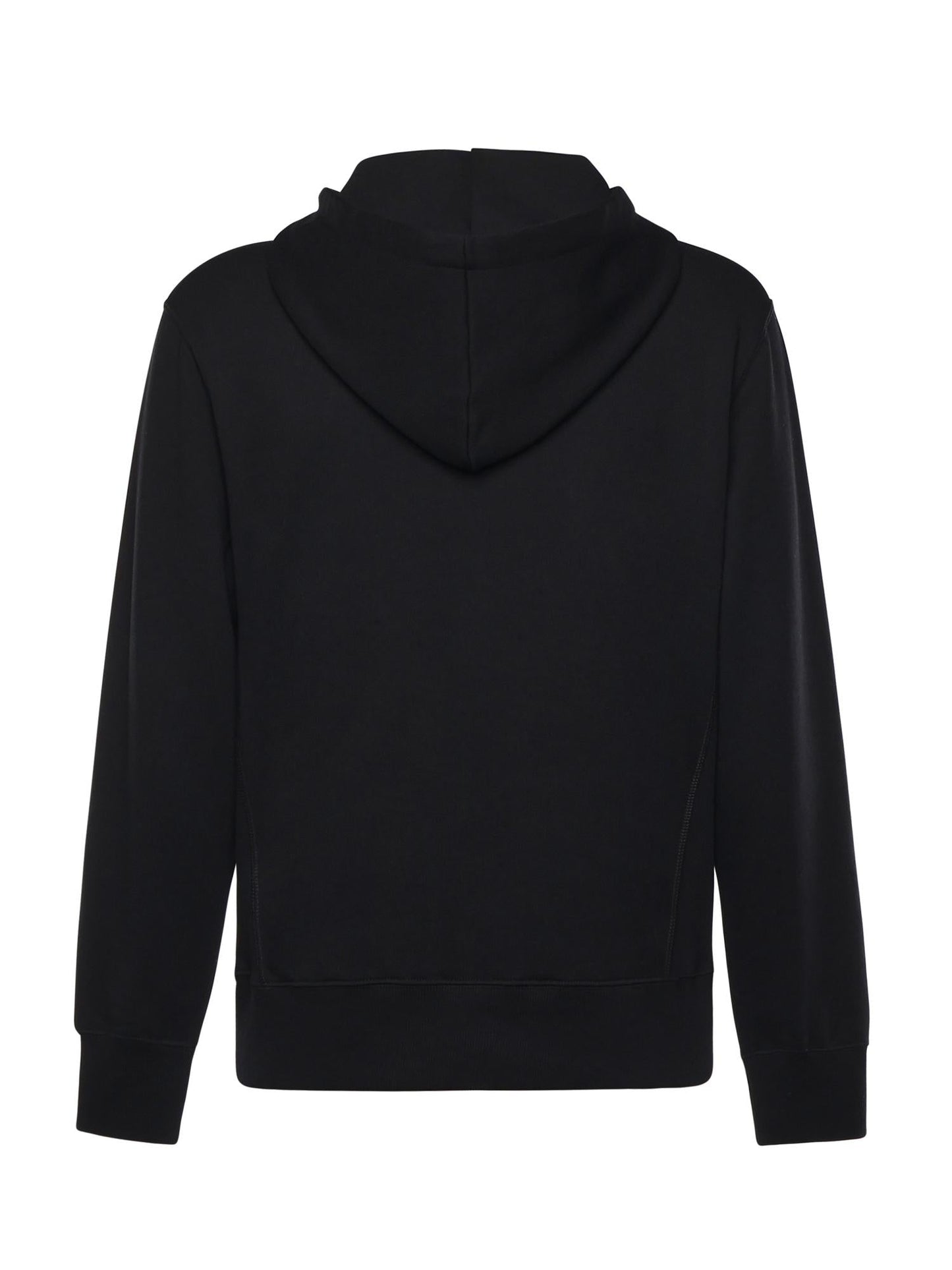 Felpa in cotone con logo