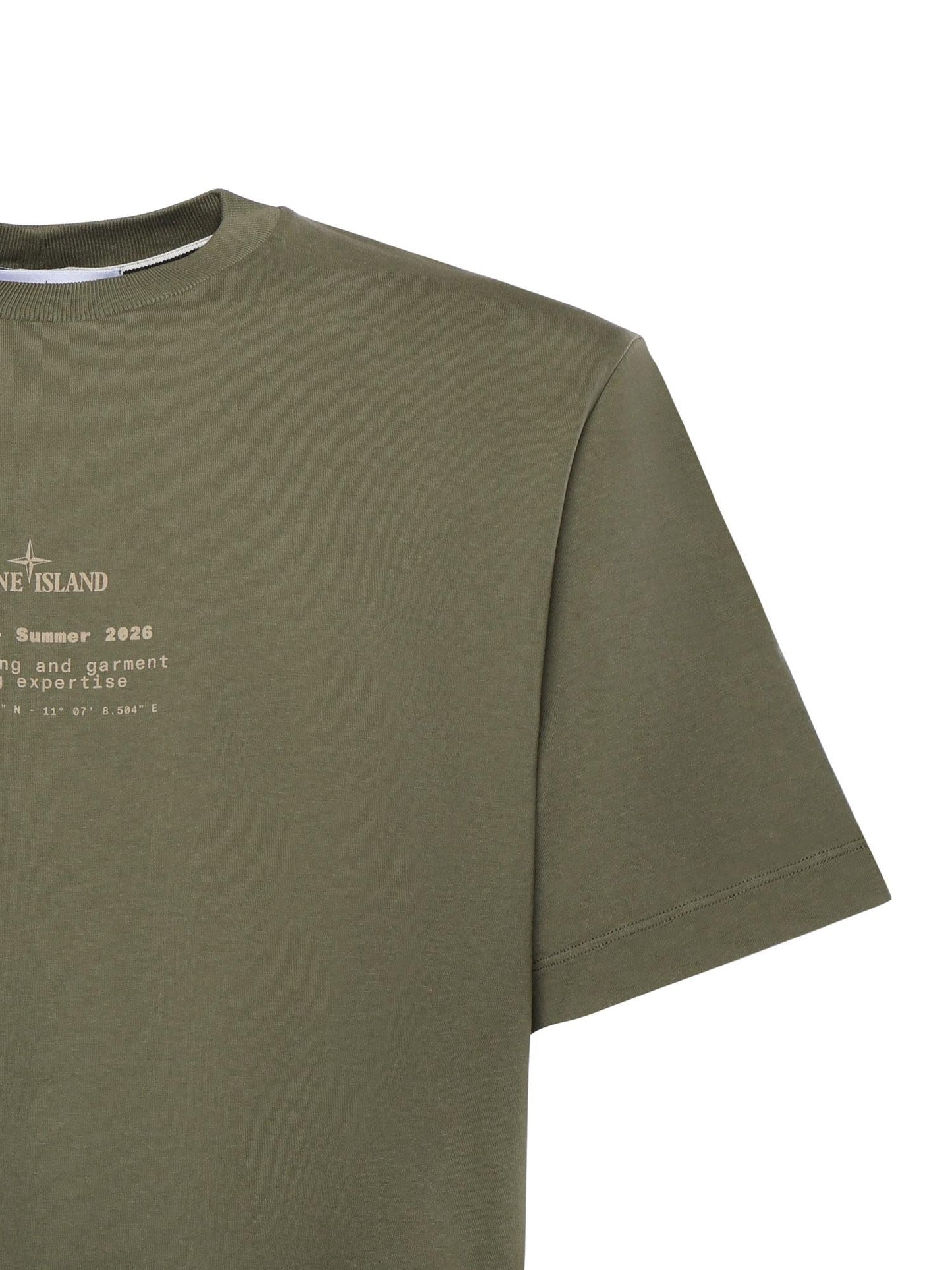 T-shirt con stampa 'Stone'