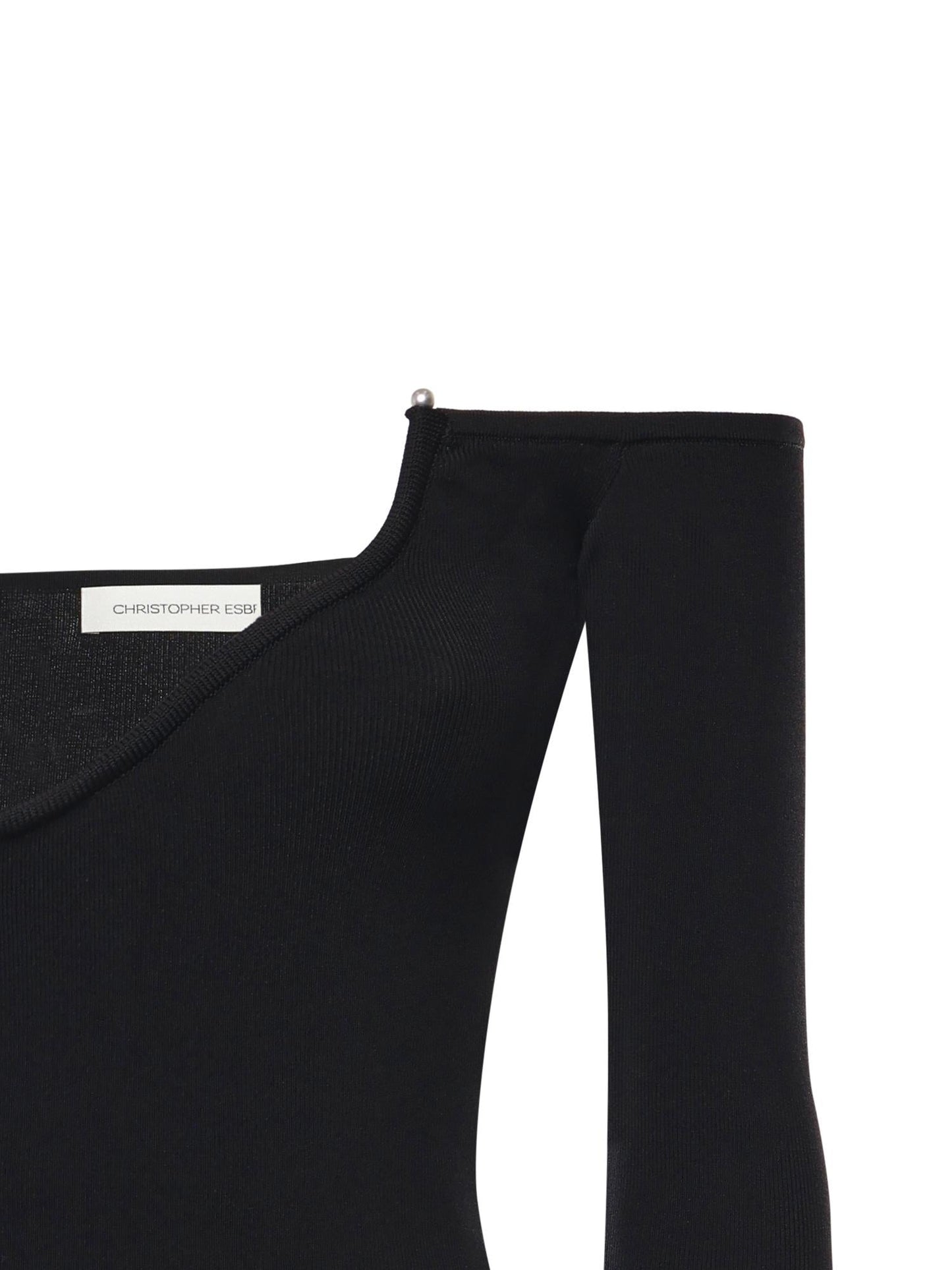 Top Odessa in maglia a coste