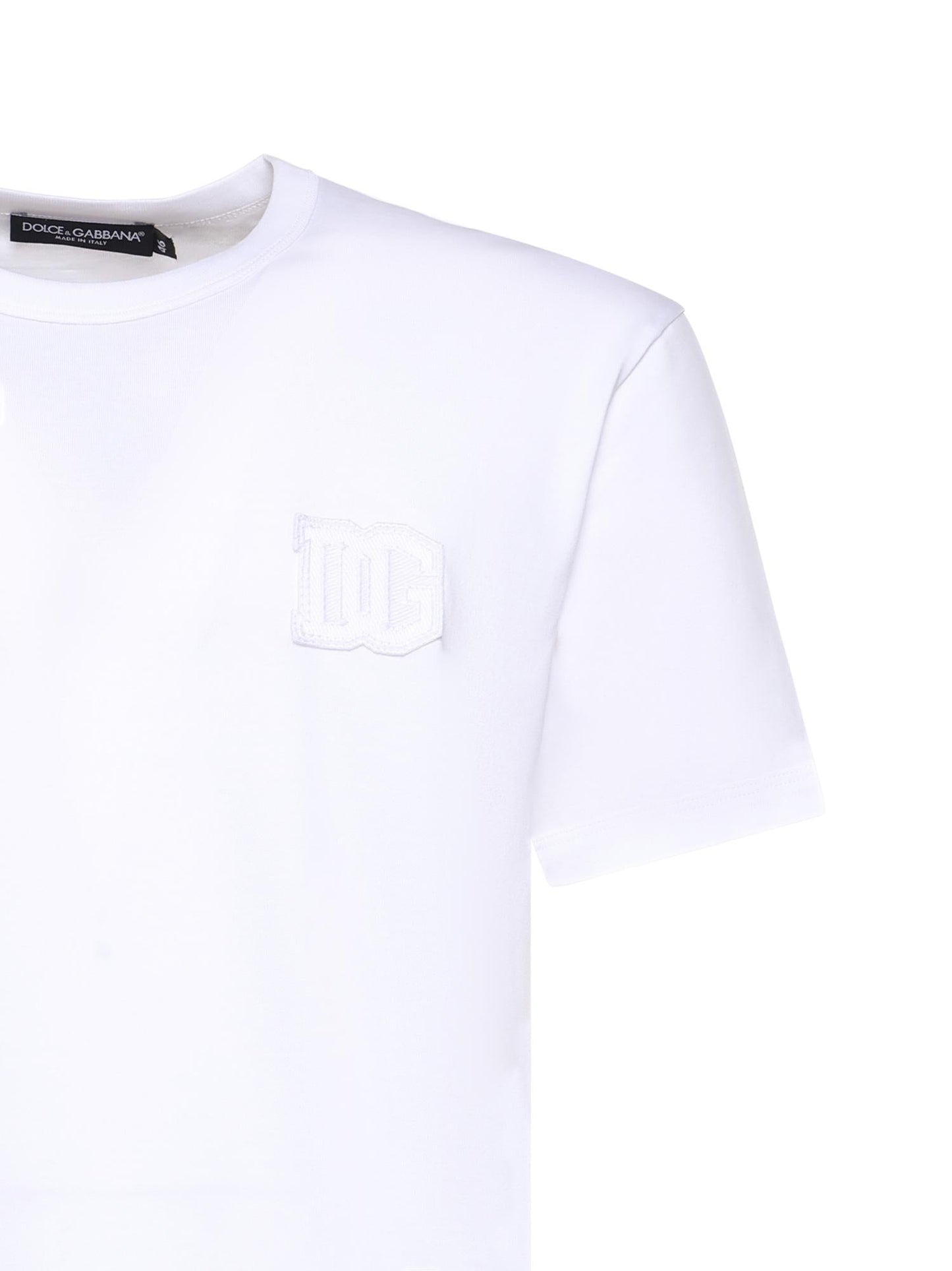 T-shirt in cotone con logo