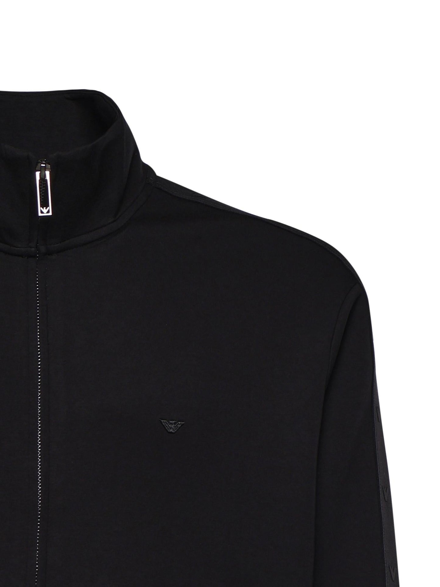Felpa in double jersey con logo