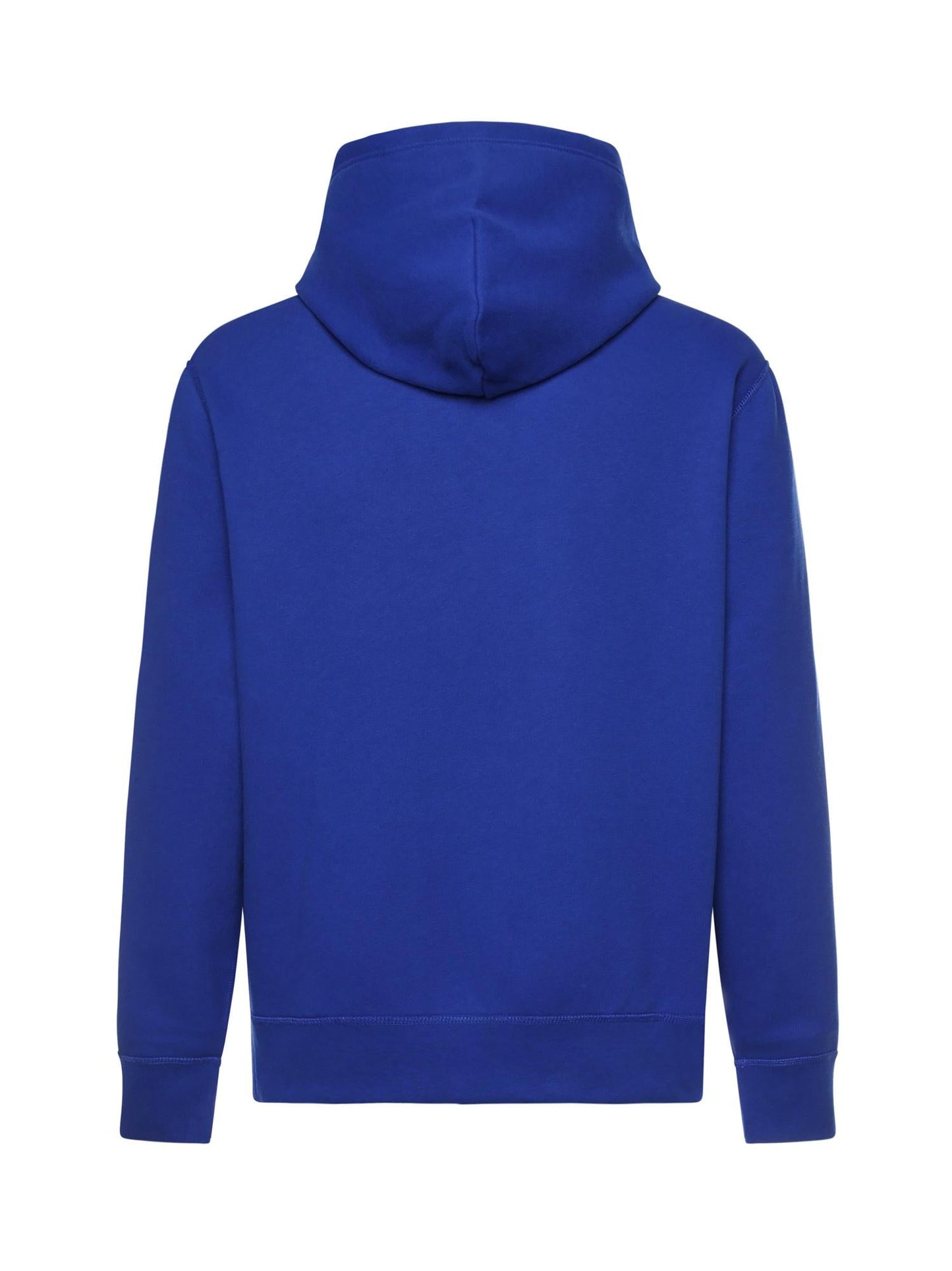 Felpa in misto cotone con cappuccio