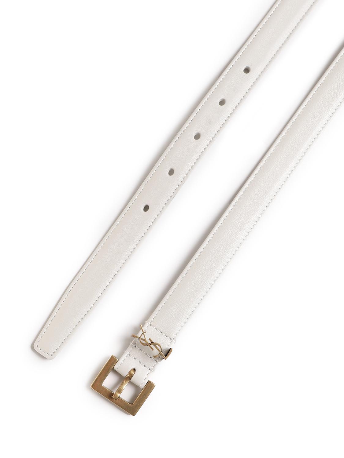 Cintura sottile Cassandre in pelle