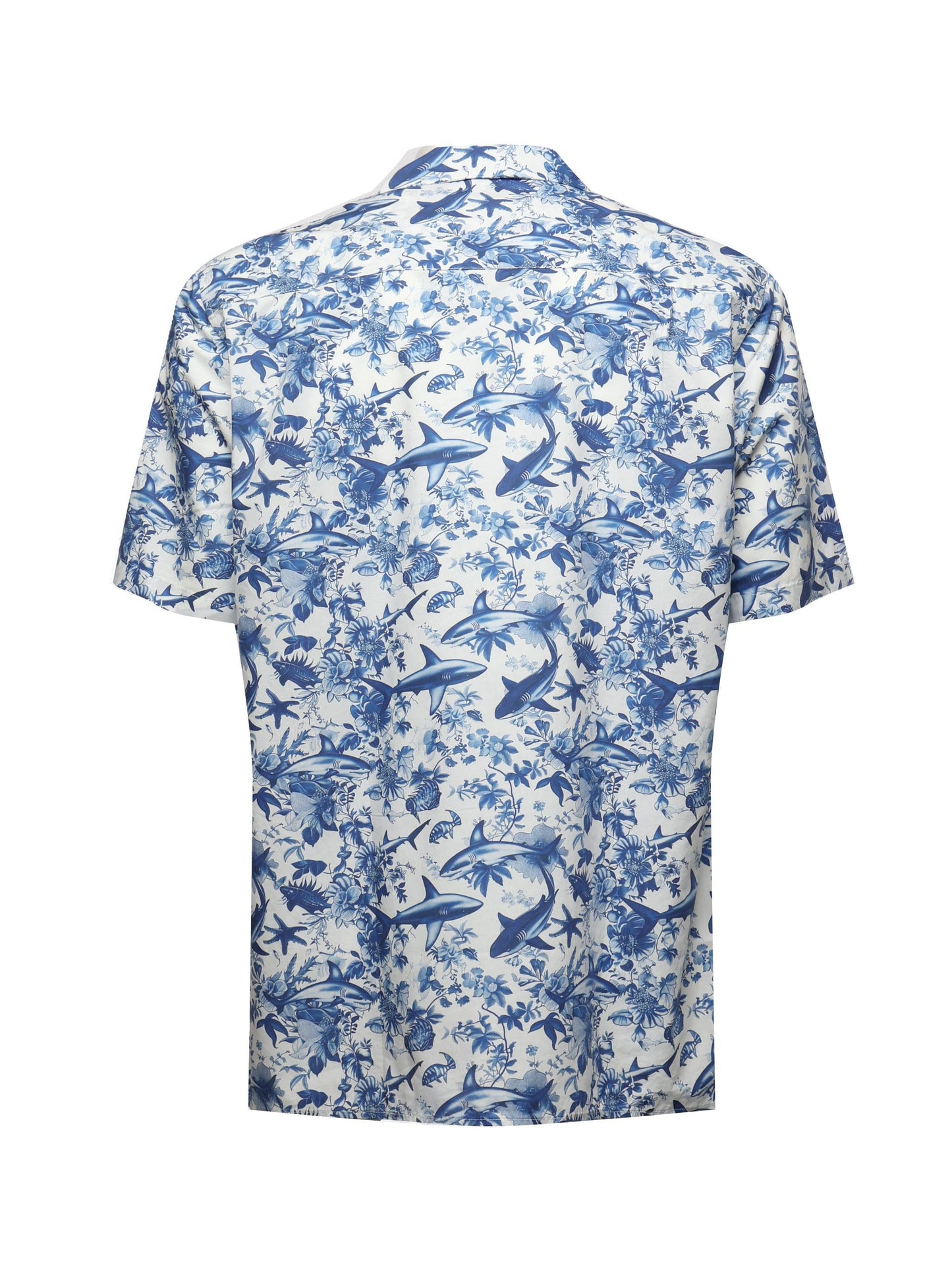 Camicia Kalea con stampa squali