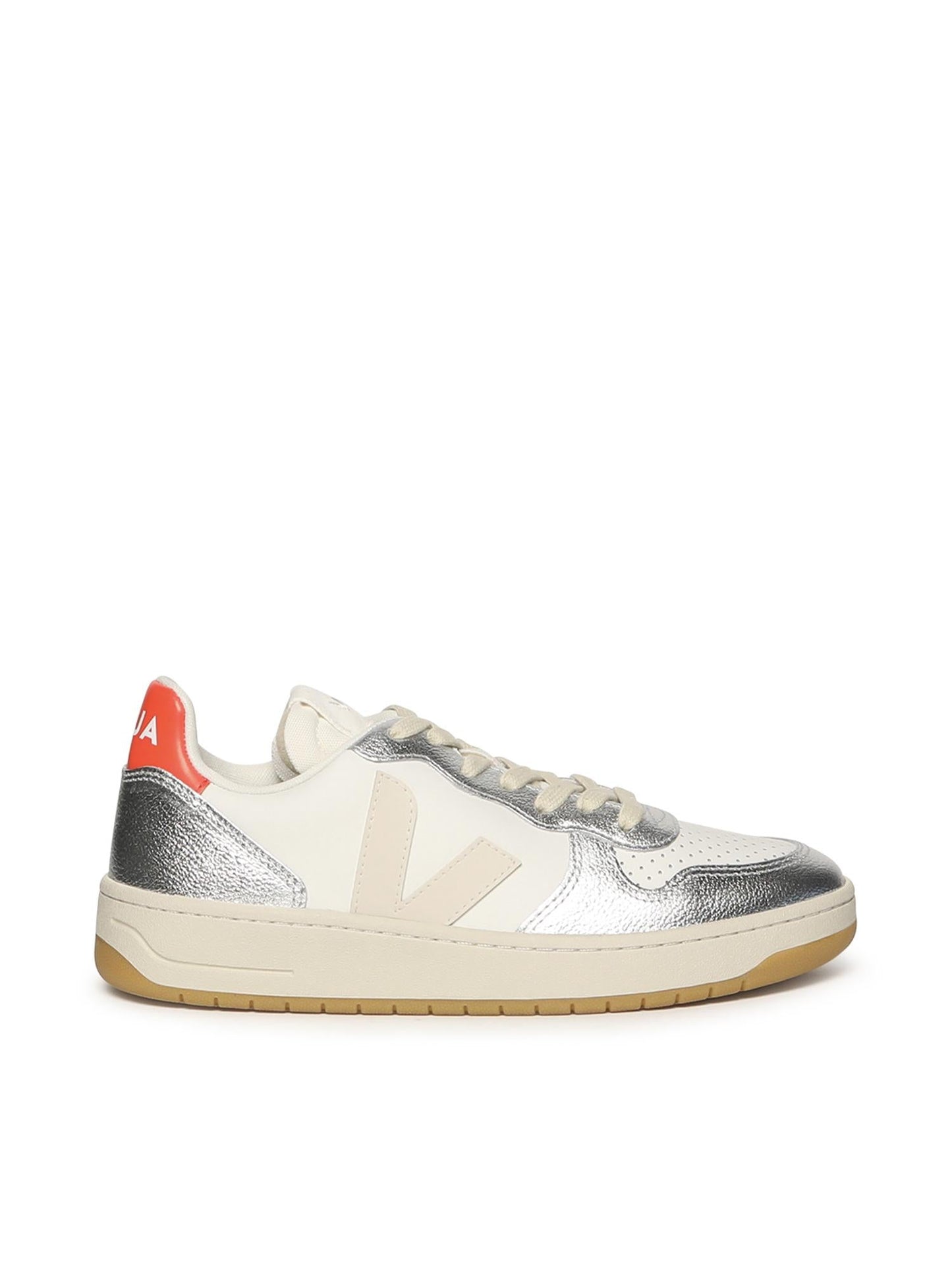 Sneakers V-10 in pelle