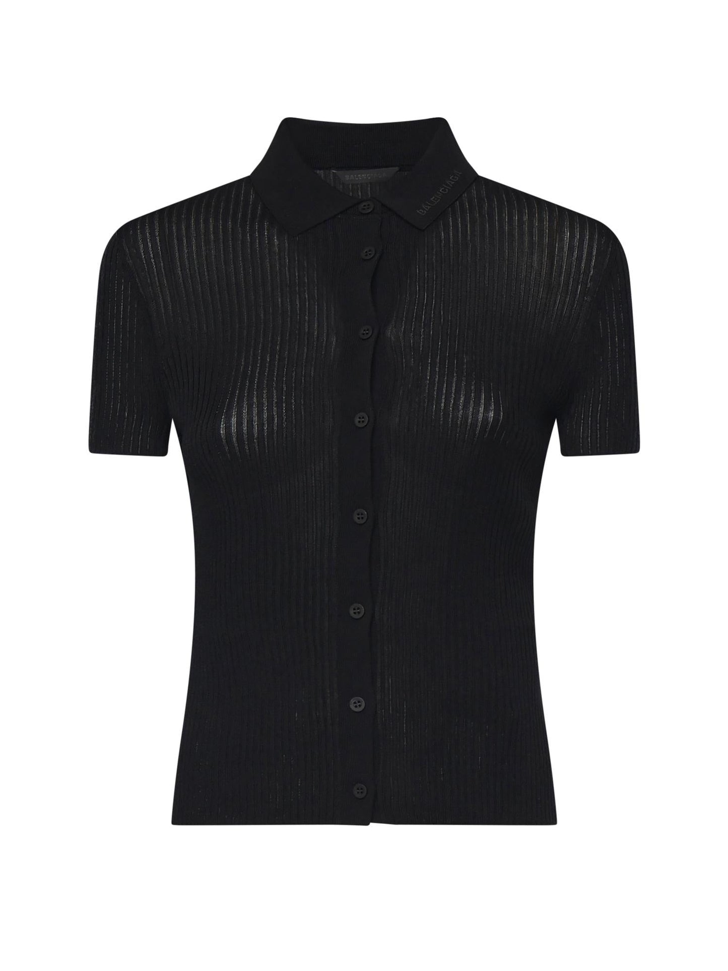 Camicia in maglia di viscosa e cotone