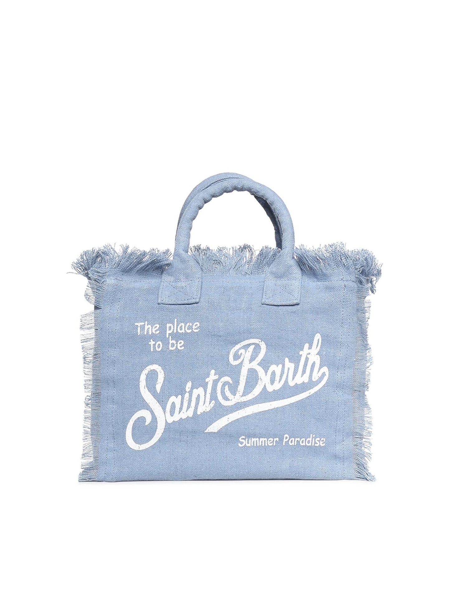 Borsa Colette in lino con logo
