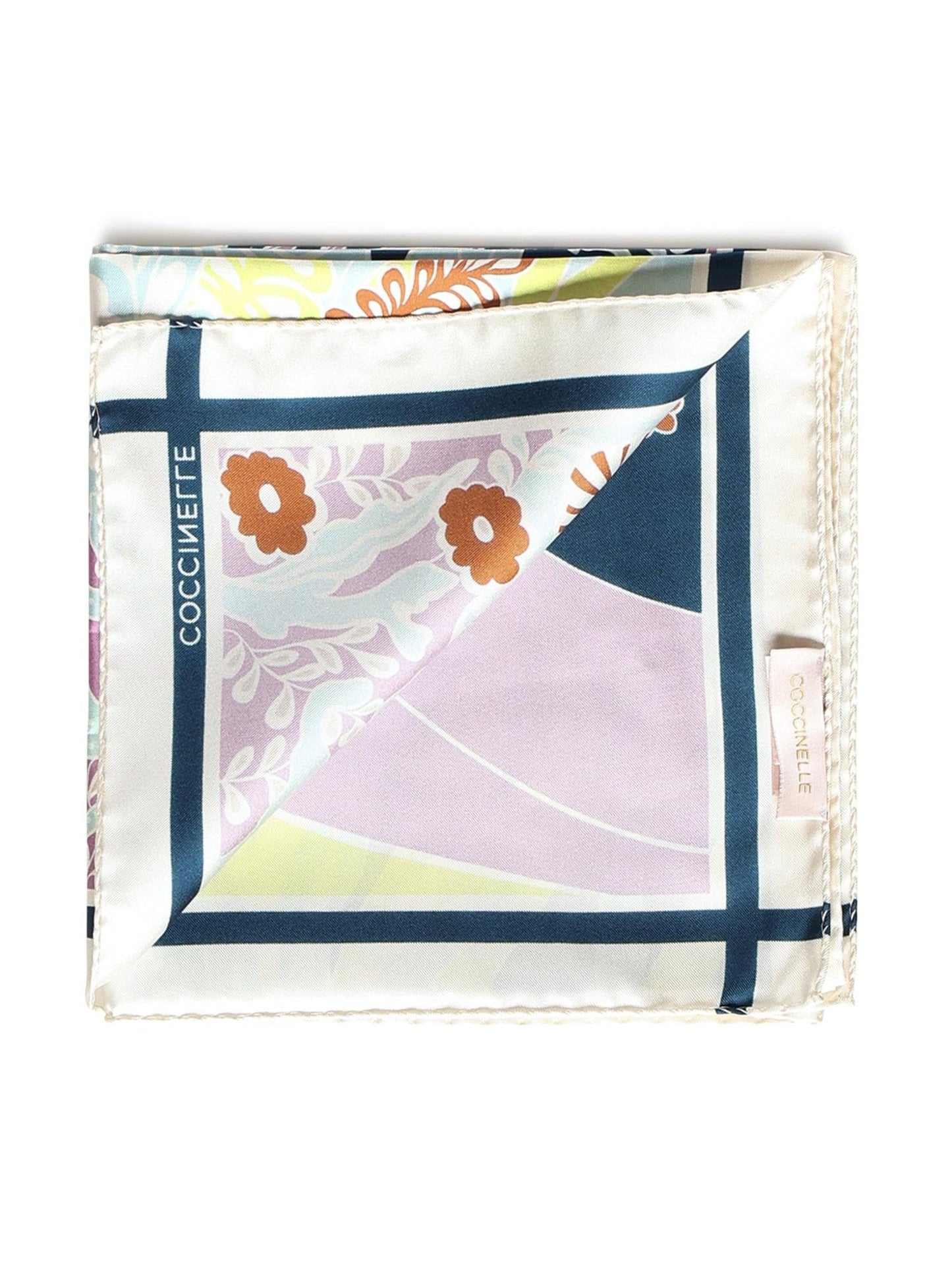Foulard in seta con stampa