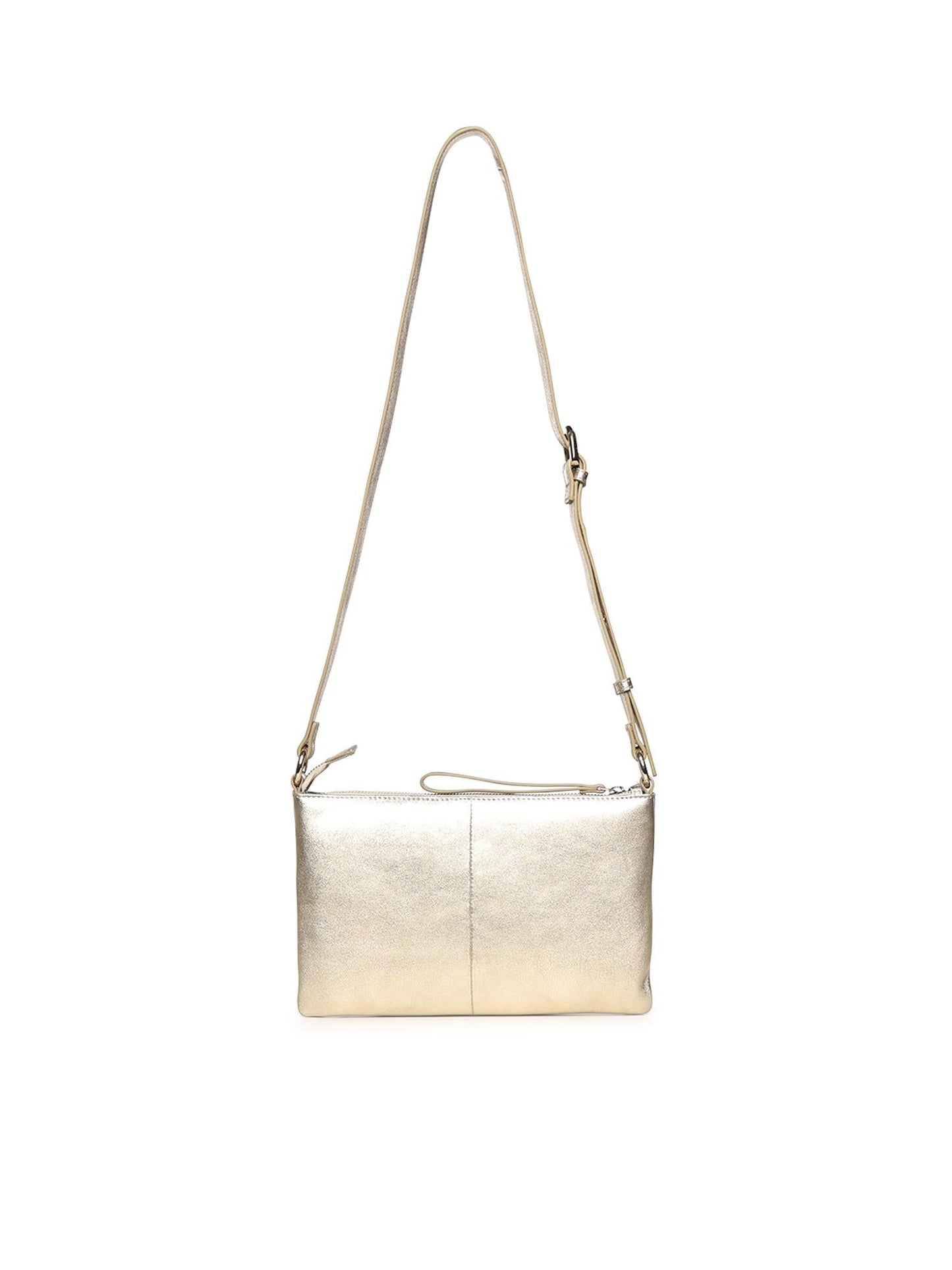 Pochette Flat in pelle