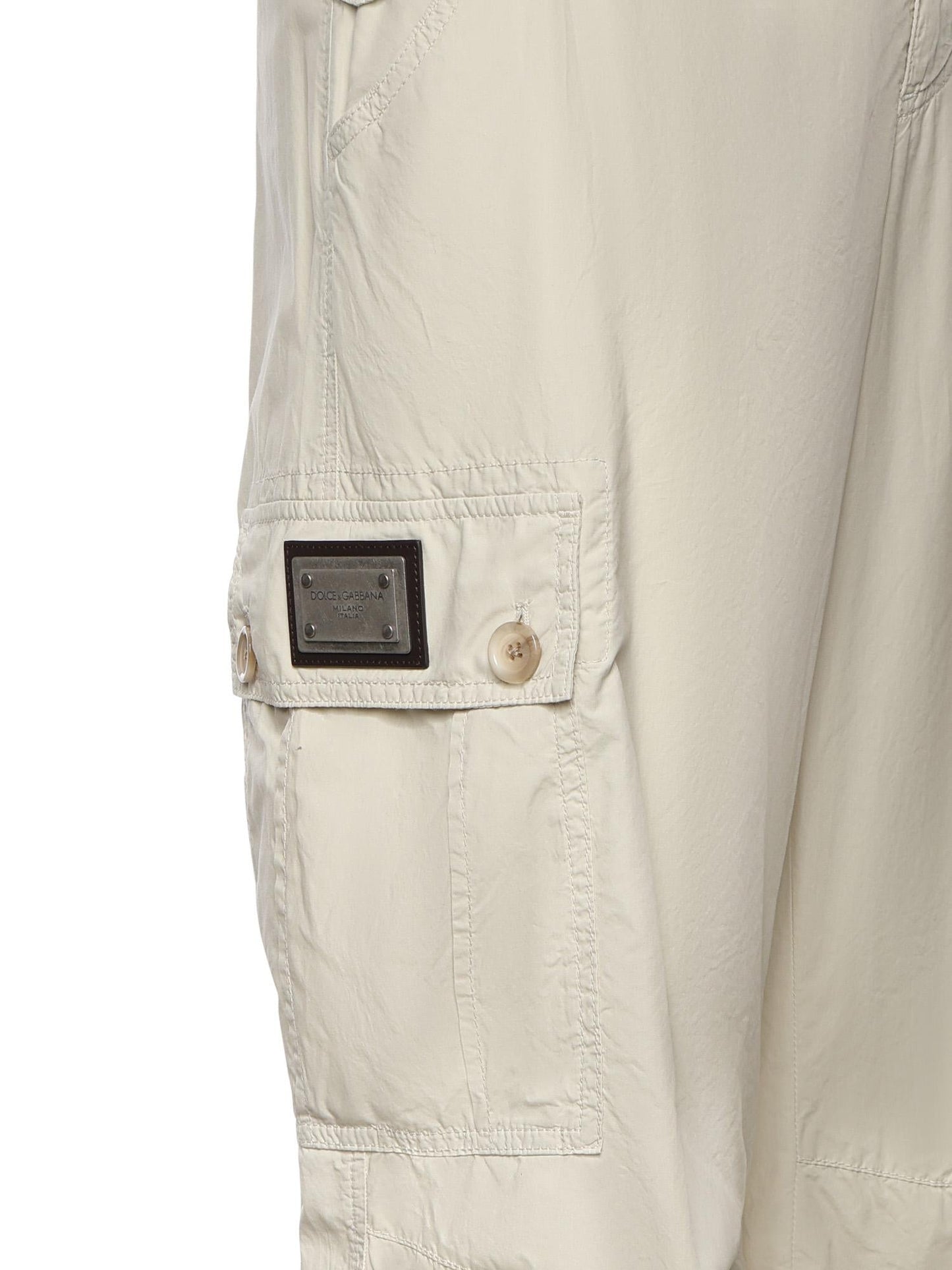 Pantaloni in popeline