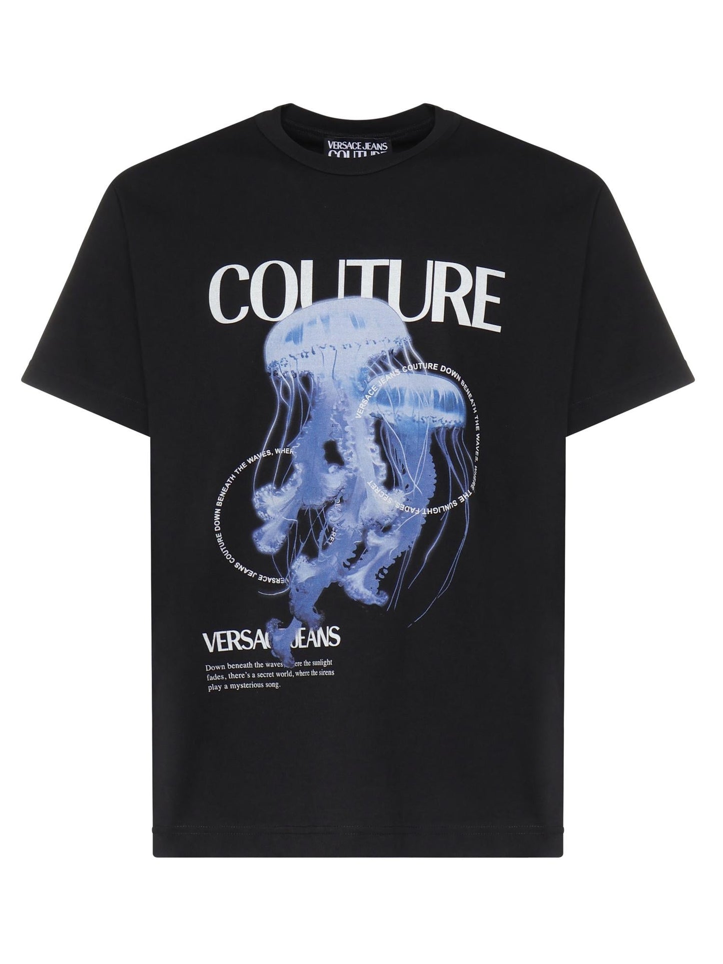 T-shirt in jersey di cotone con stampa