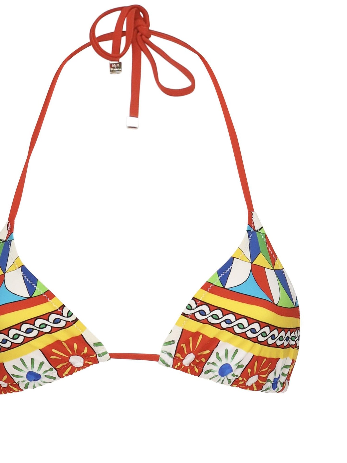 Bikini a triangolo con stampa