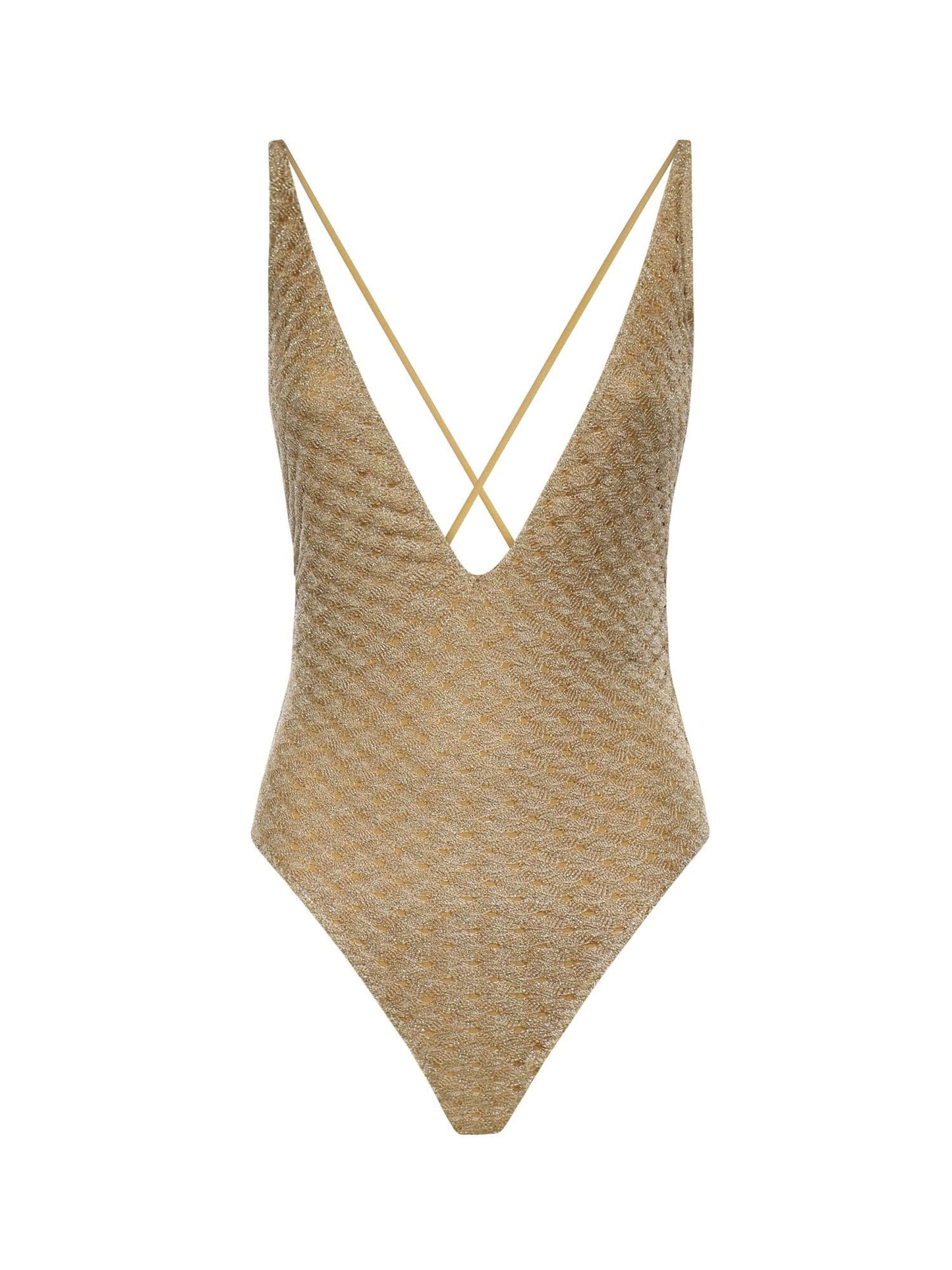 Costume intero in viscosa lamé