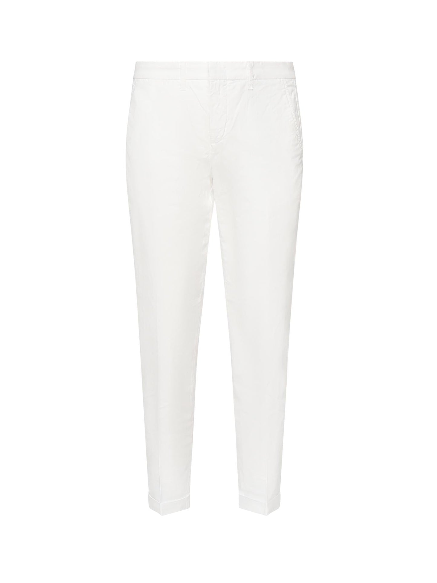 Pantalone Capri in gabardine di cotone