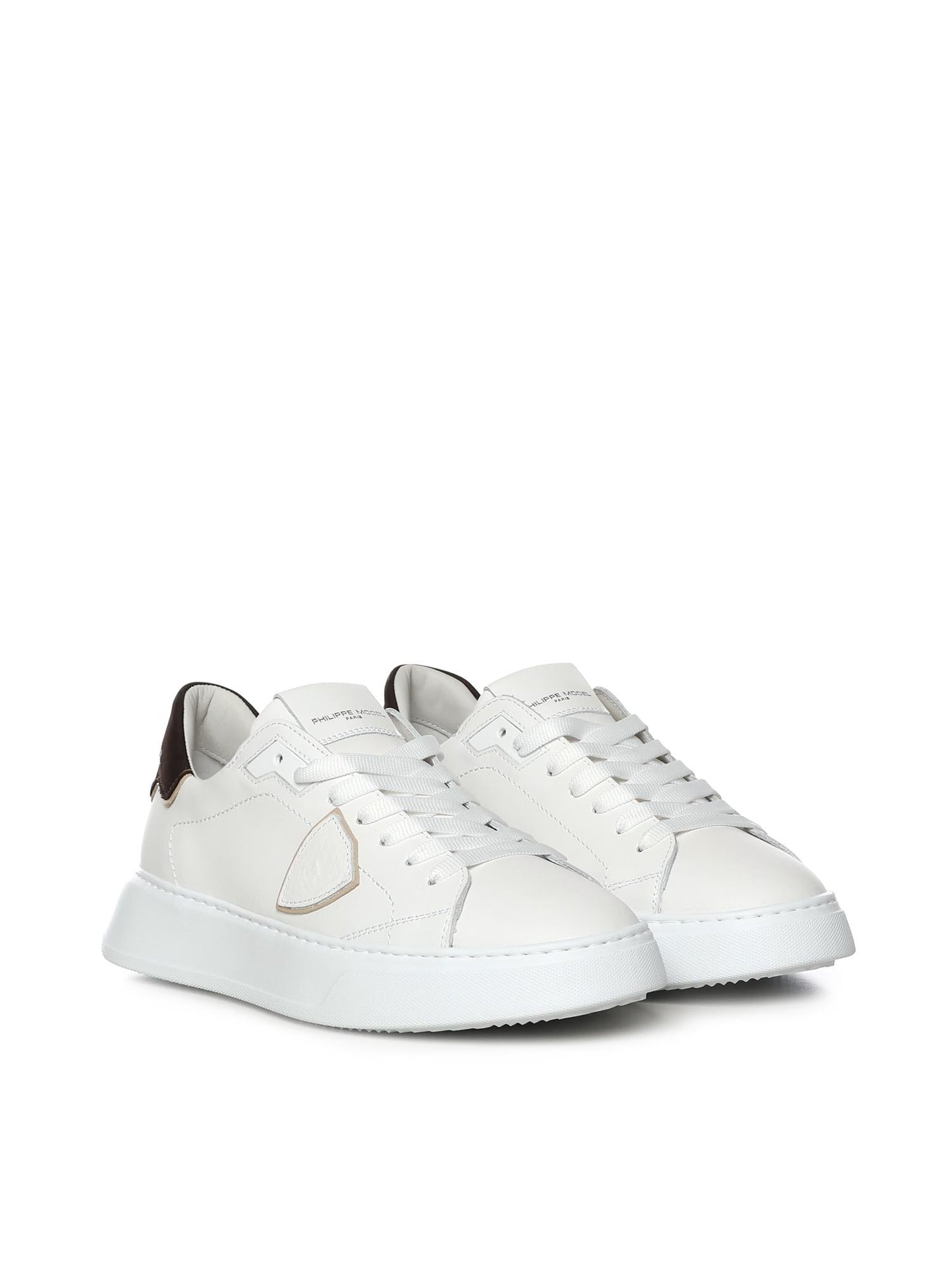 Sneaker Temple in pelle