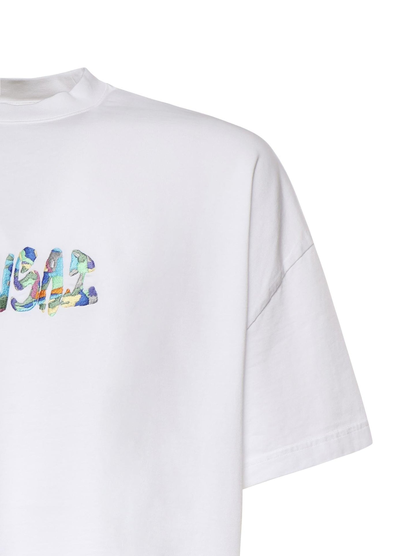 T-shirt in cotone con logo