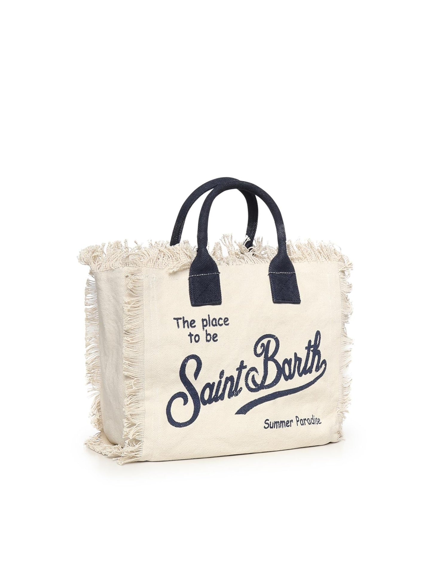 Borsa Colette in canvas con frange